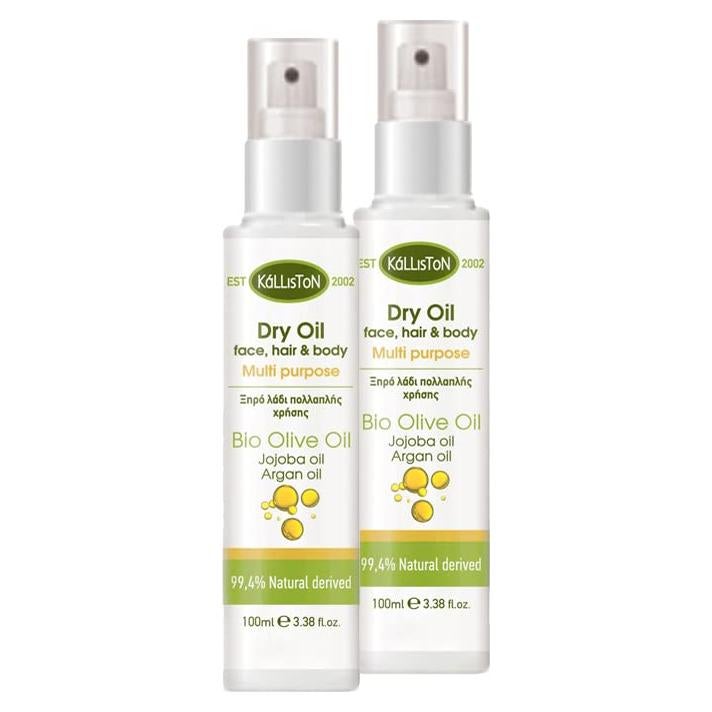 Aceite Seco Hidratante Orgánico Kalliston 100 ml - Cara, Cuerpo y Cabello
