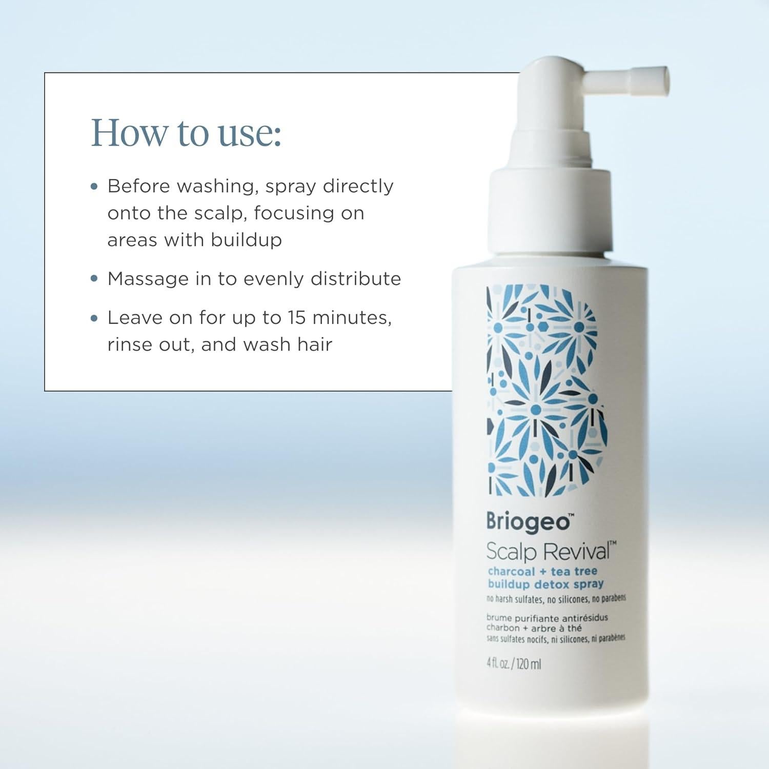 Spray Detox Briogeo 118 ml - Tratamiento Cuero Cabelludo