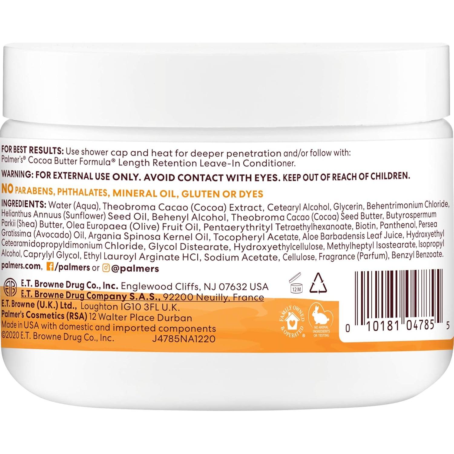 Acondicionador Profundo Palmer's Manteca de Cacao 240g - Nutre y Fortalece
