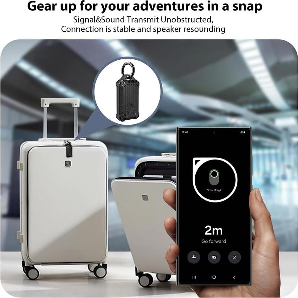 Funda a prueba de agua CMZZ para Samsung Galaxy SmartTag2 2PCS