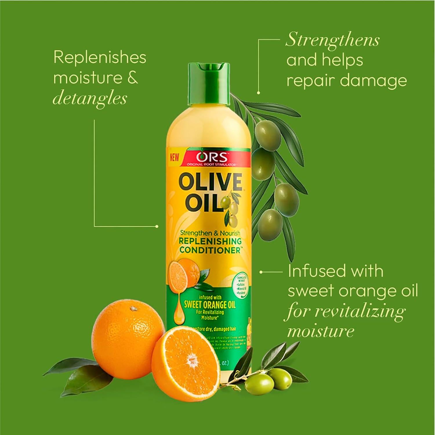 Champú y Acondicionador ORS Aceite de Oliva con Aloe Vera