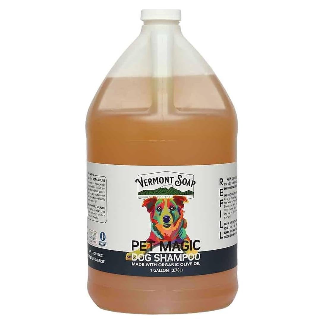 Champú Natural para Perros Vermont Soap 3.78L - Piel Sensible