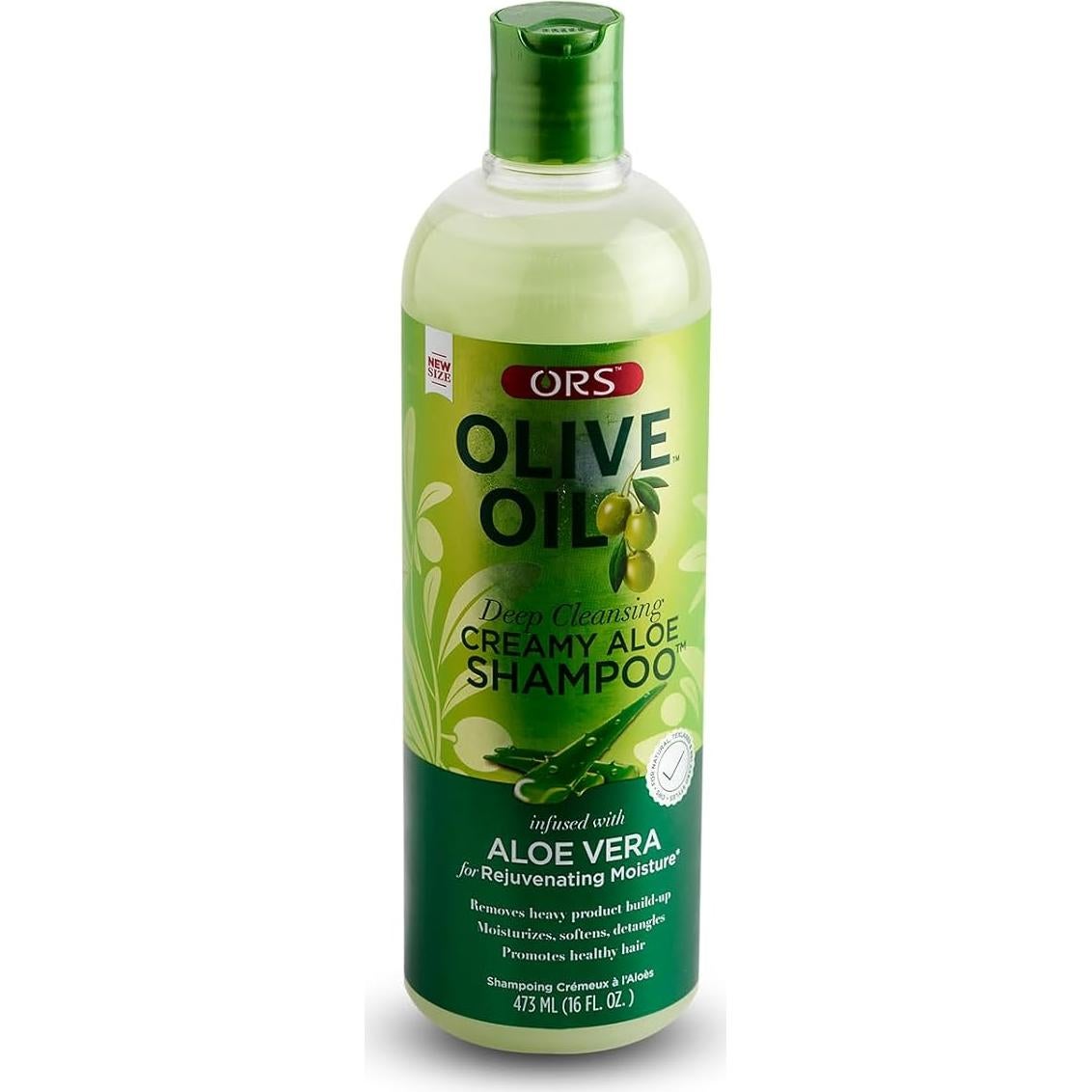 Champú Limpiador Profundo ORS Aceite de Oliva 355ml con Aloe Vera