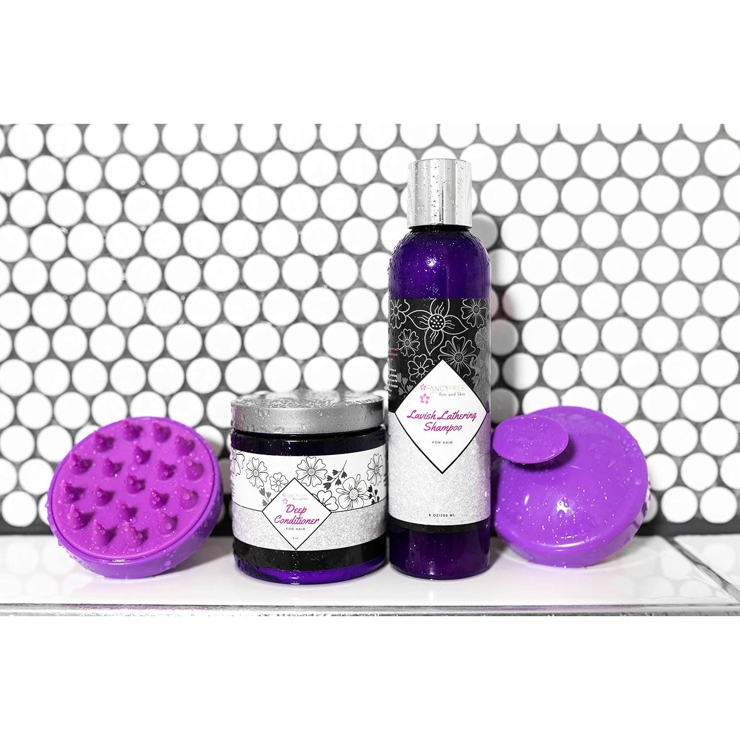 Champú Espumoso Lujoso Fancy Free 226 g - Hidratante Rizado