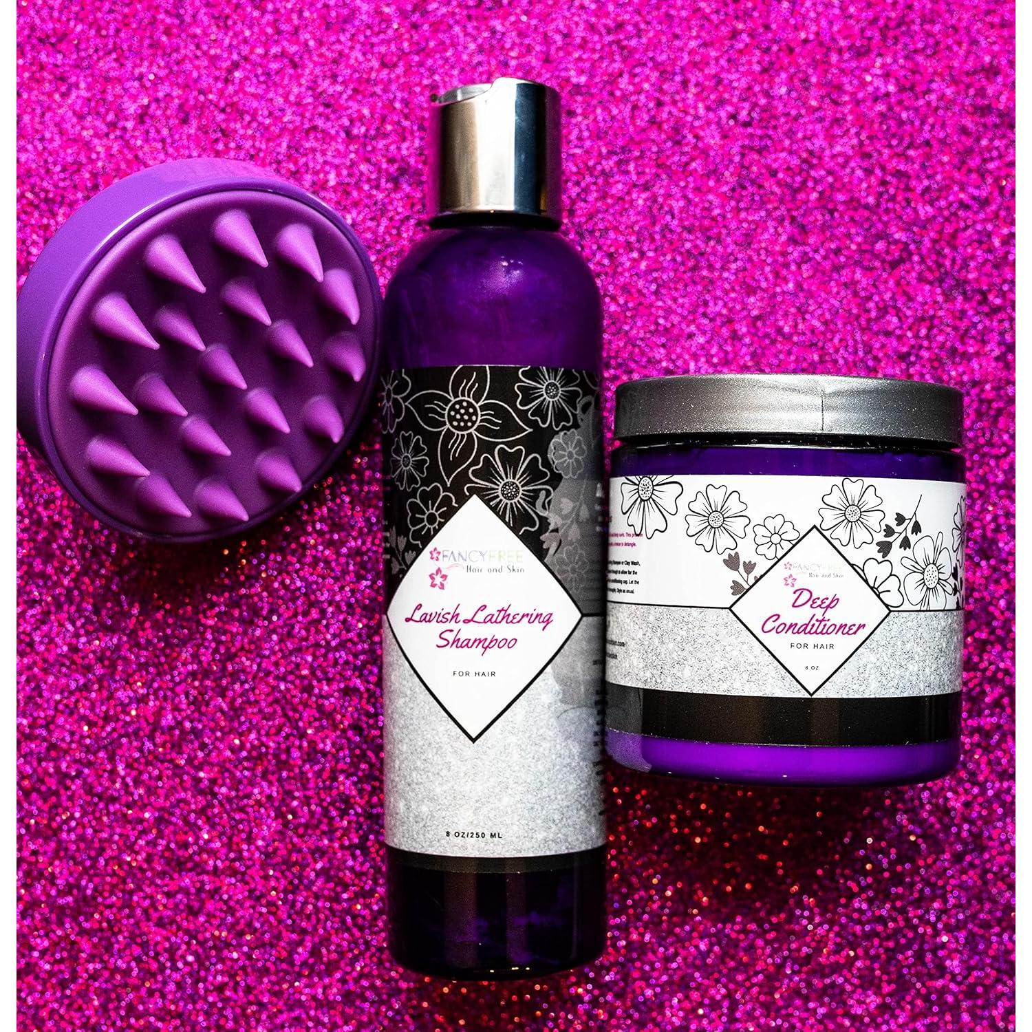 Champú Espumoso Lujoso Fancy Free 226 g - Hidratante Rizado