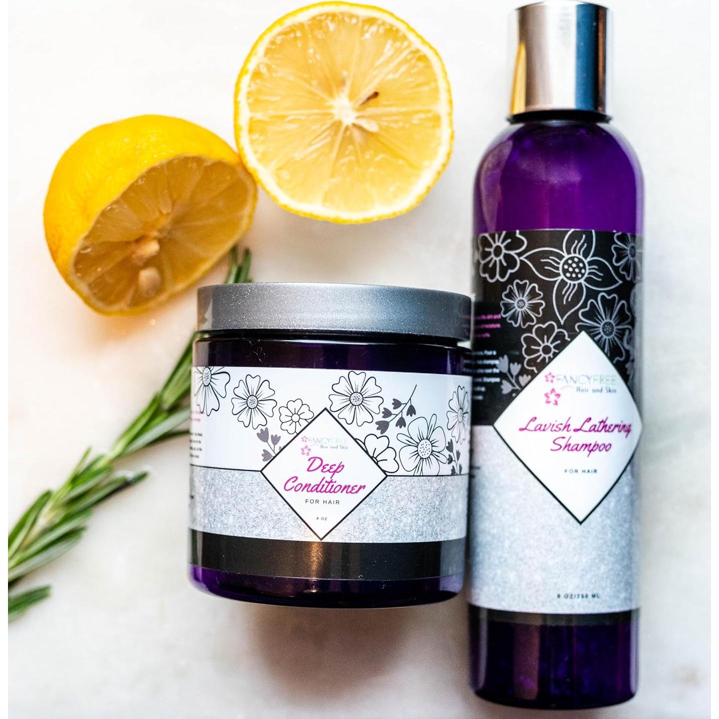 Champú Espumoso Lujoso Fancy Free 226 g - Hidratante Rizado