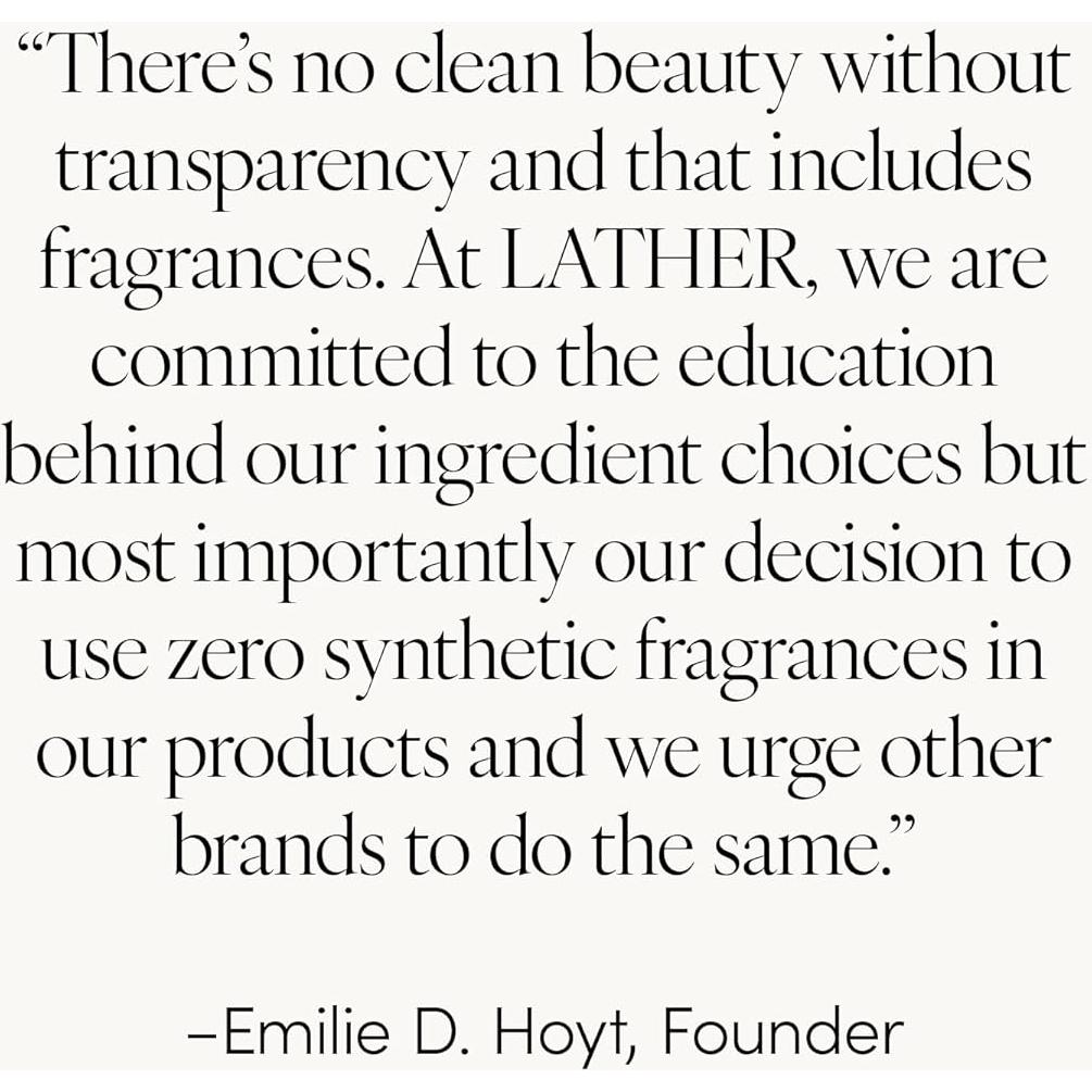 Champú LATHER Menta y Tomillo 236 ml - Revitalizante Diario