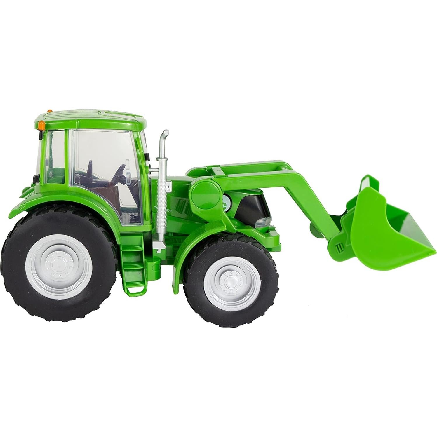Tractor y Empacadora Big Country Toys 1:20 Juguete Granja