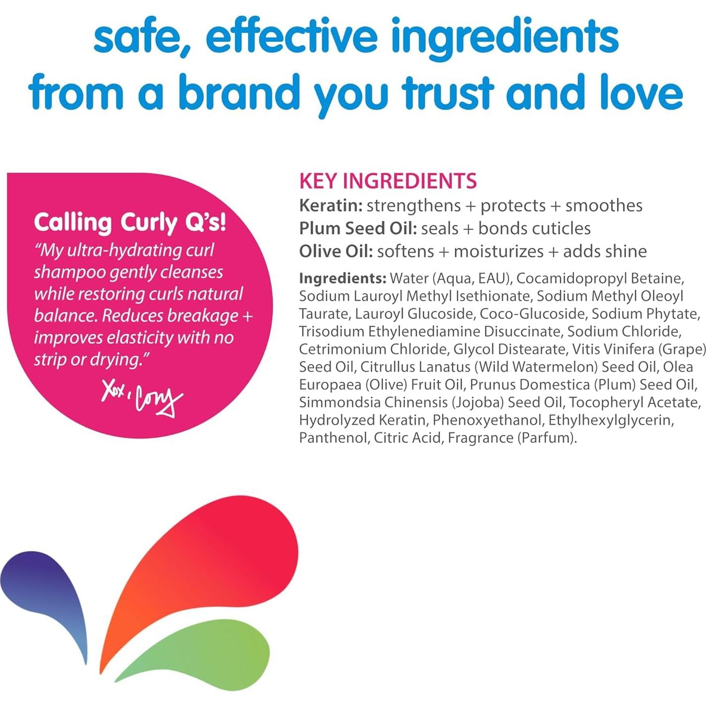 Champú SoCozy Curl para Niños 473ml Hidratante Rizado