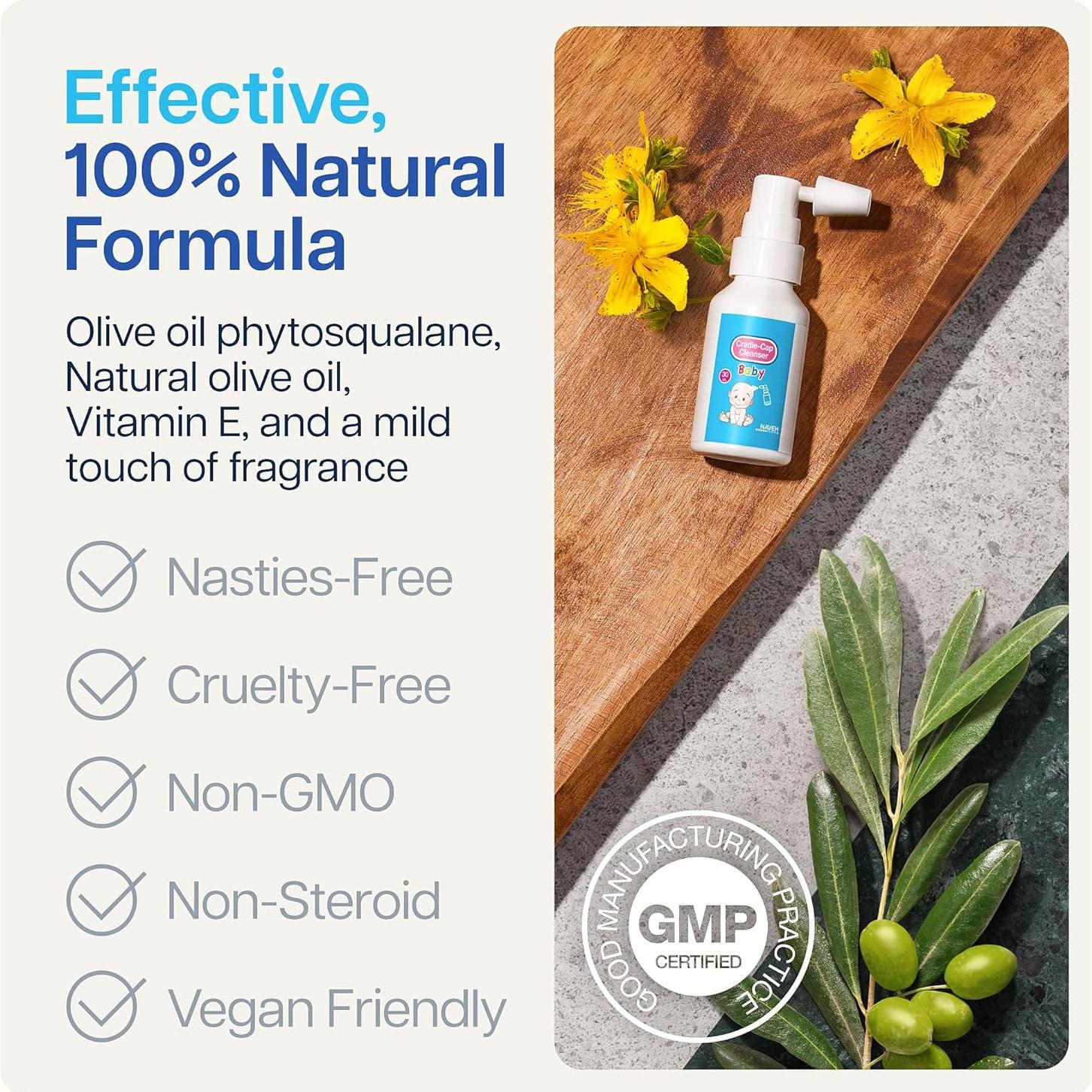 Limpiador de Costra Láctea Natural Naveh Pharma 29.57 ML