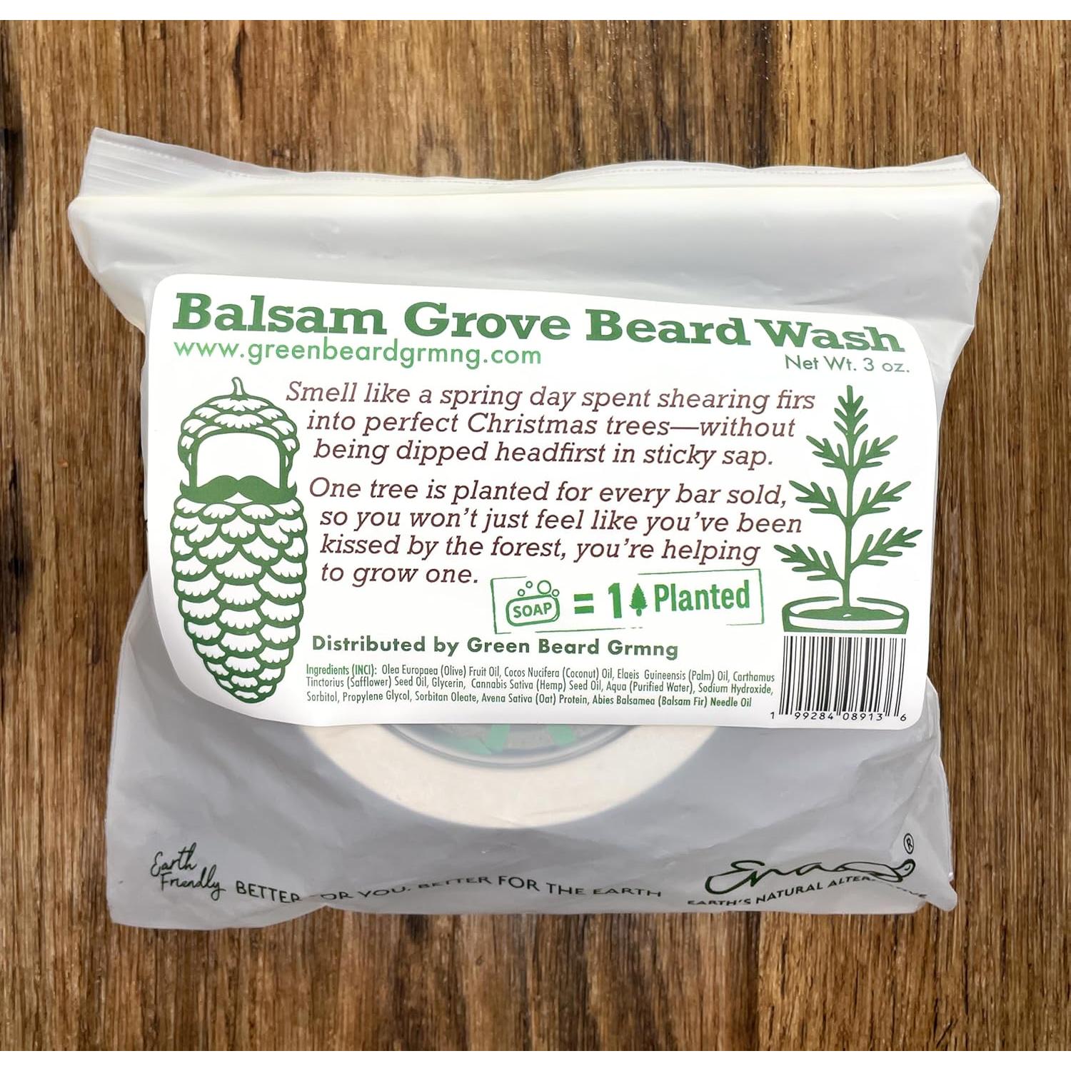 Champú Sólido Natural para Barba y Bigote Green Beard 85g