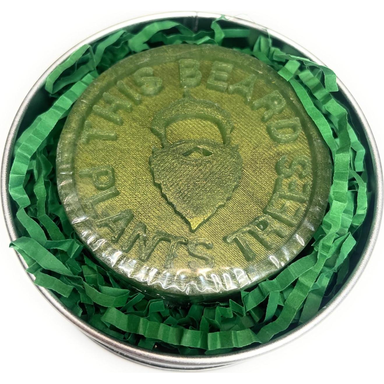 Champú Sólido Natural para Barba y Bigote Green Beard 85g