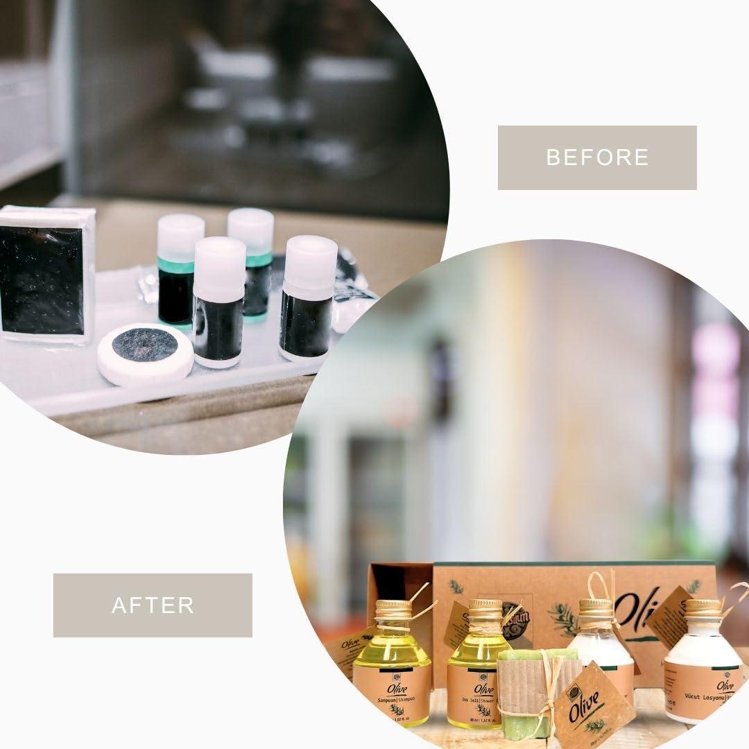 Juego de Artículos de Tocador para Huéspedes Roomsium 75 Piezas