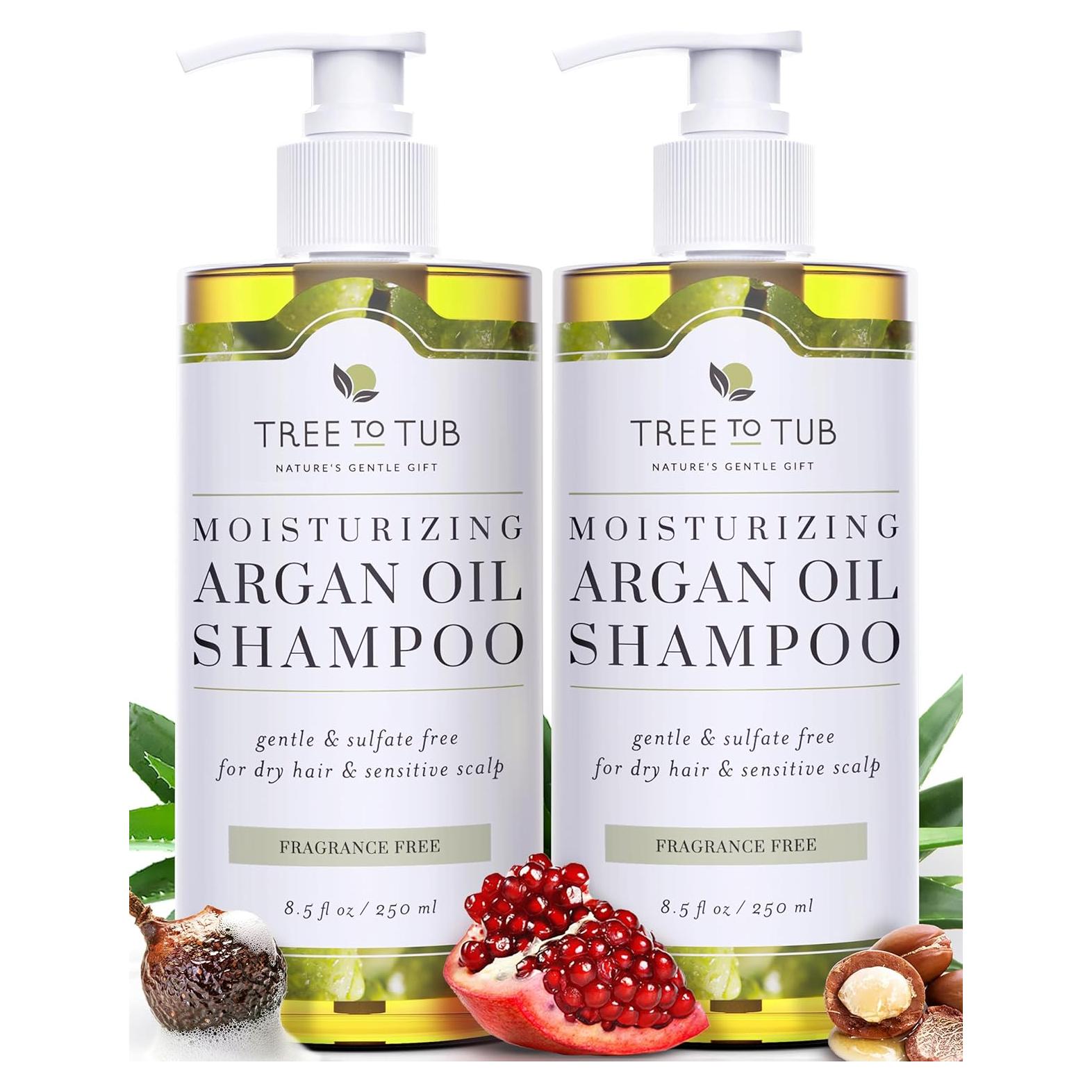 Champú hidratante Tree to Tub 250ml sin fragancia para cuero cabelludo seco