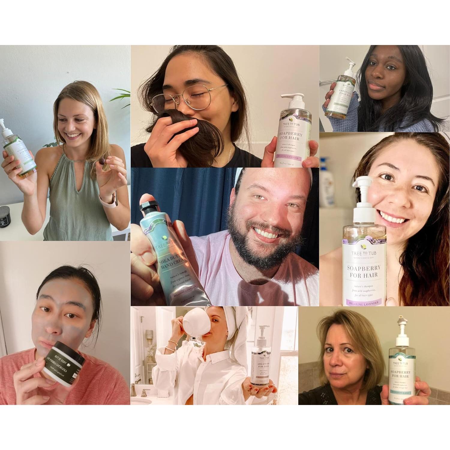 Champú hidratante Tree to Tub 250ml sin fragancia para cuero cabelludo seco