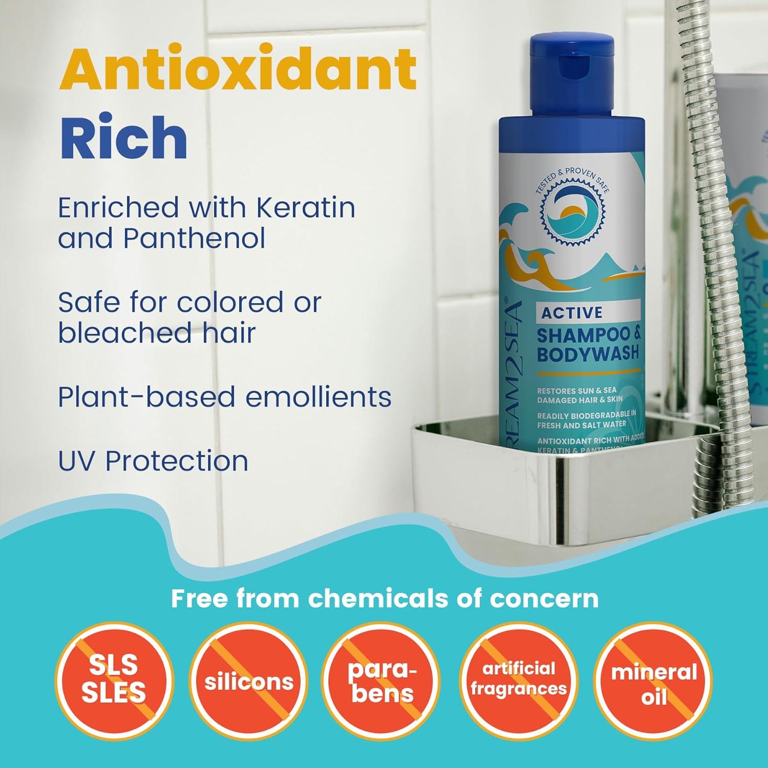 Champú 3 en 1 Stream2Sea 0.95L Natural y Orgánico