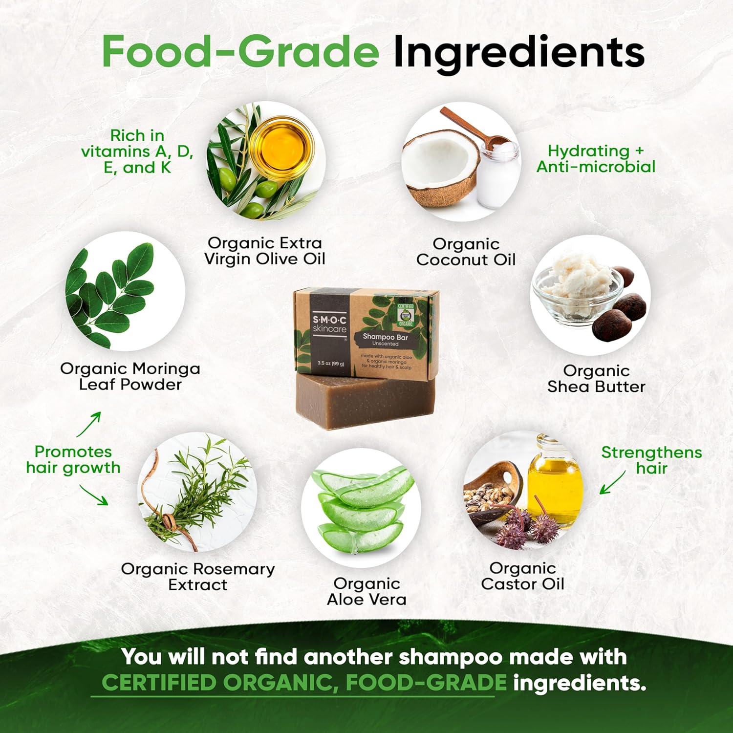 Champú Orgánico Certificado Maximum Organic 3-Pack 99g - Hidratante