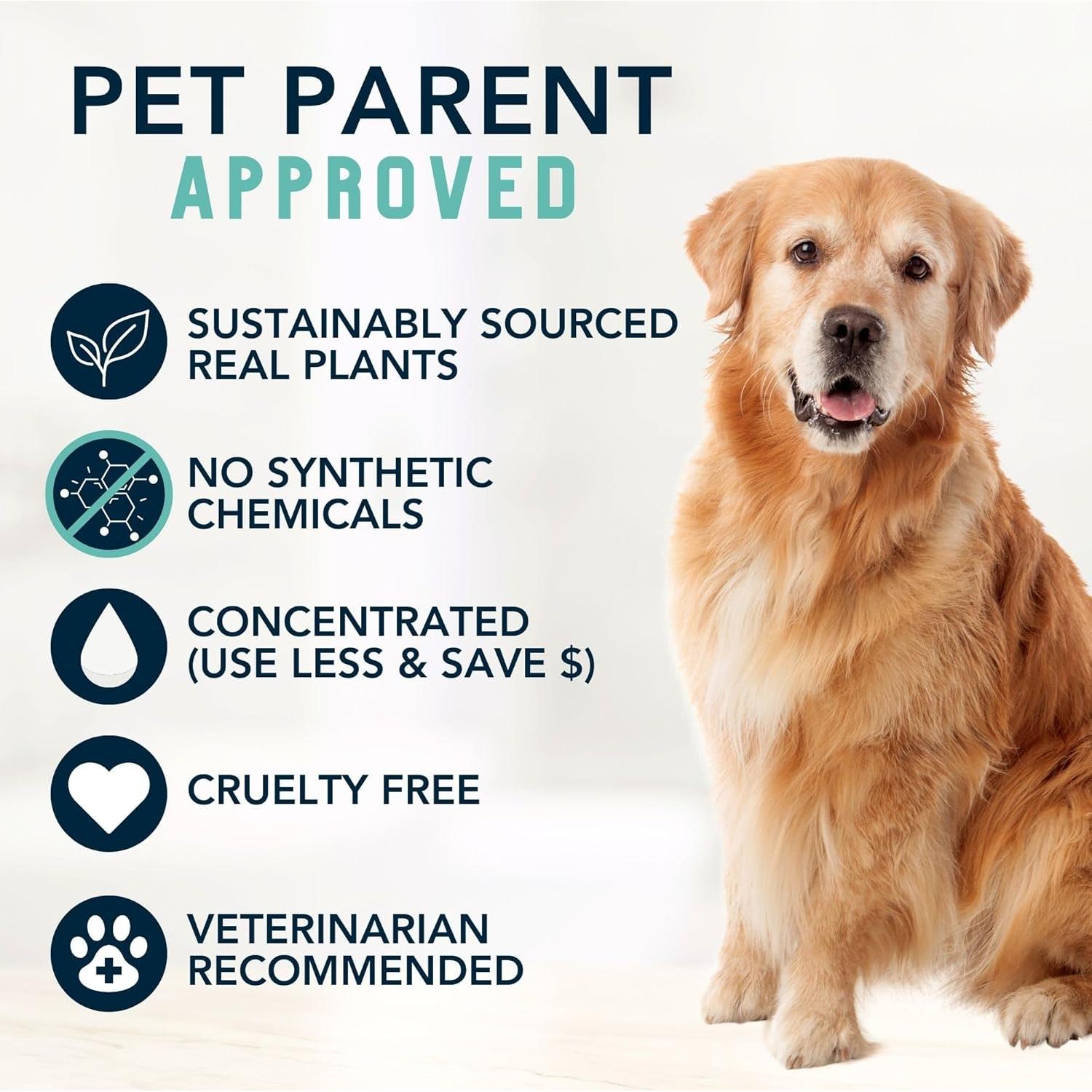 Champú Orgánico para Perros 4-Legger 16 oz Menta y Árbol de Té