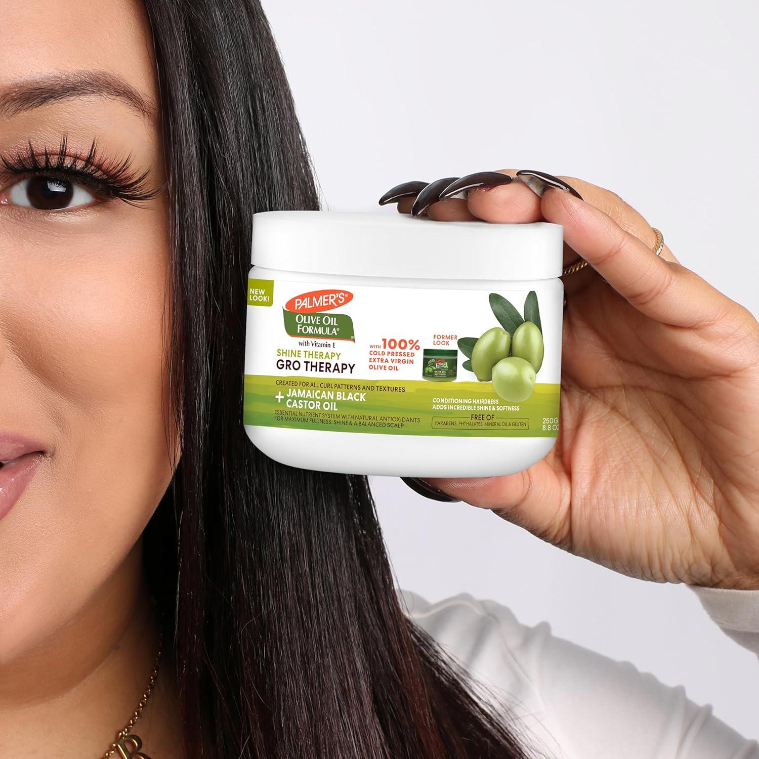 Terapia de Crecimiento Palmer's Aceite de Oliva 496g Hidratante