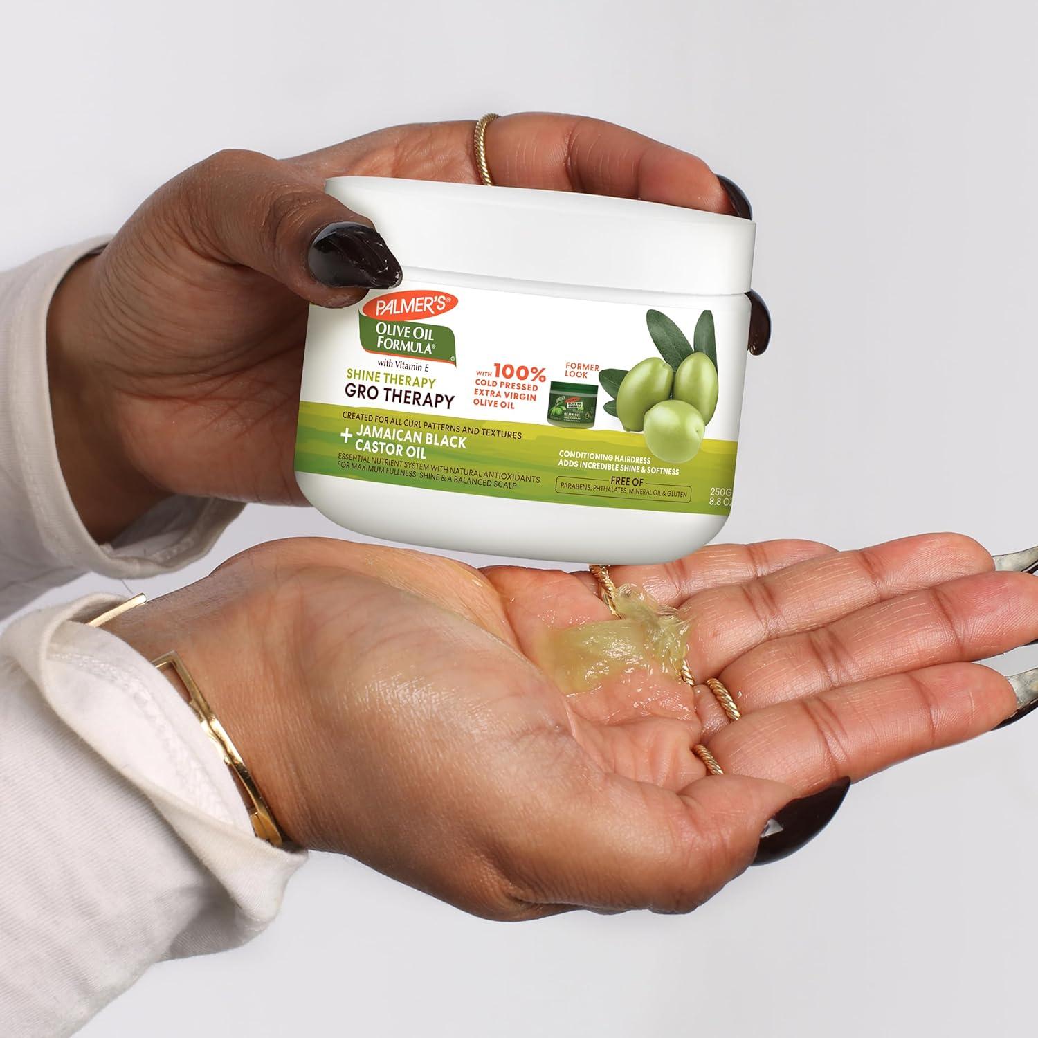 Terapia de Crecimiento Palmer's Aceite de Oliva 496g Hidratante