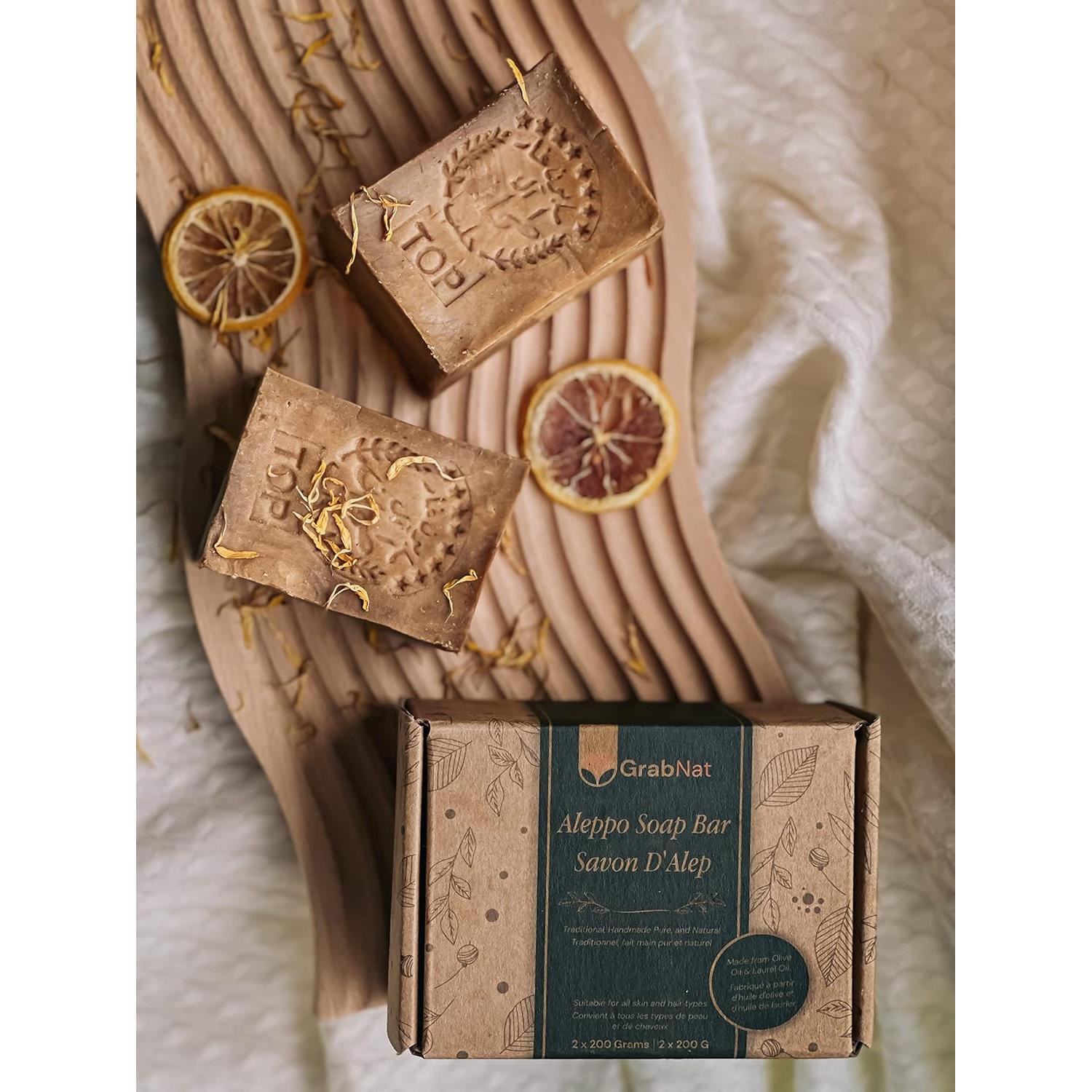 Jabón Ghar Tradicional Hecho a Mano 2x180g - Suave y Natural