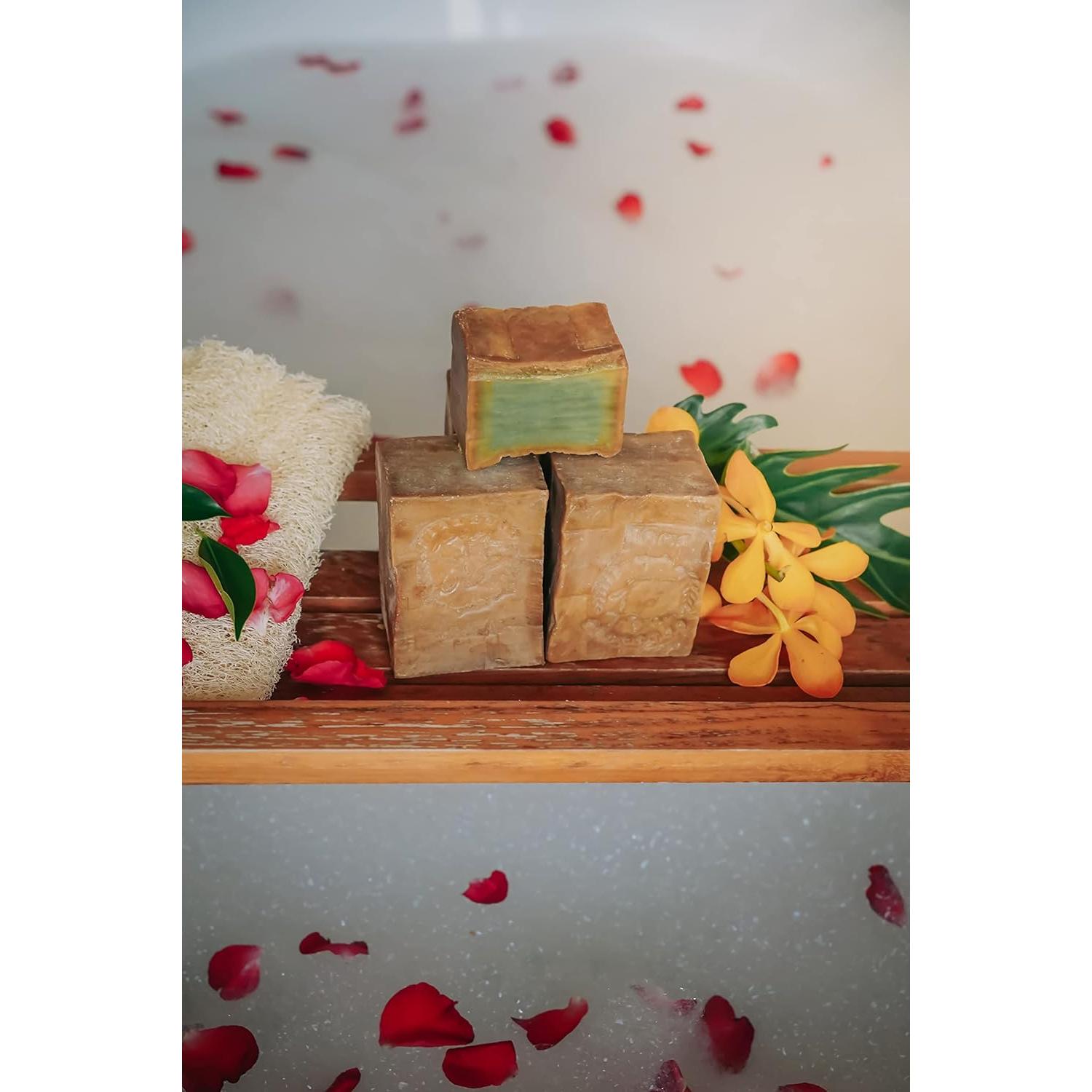 Jabón Ghar Tradicional 2-Pack 360g | Aceite de Oliva y Laurel