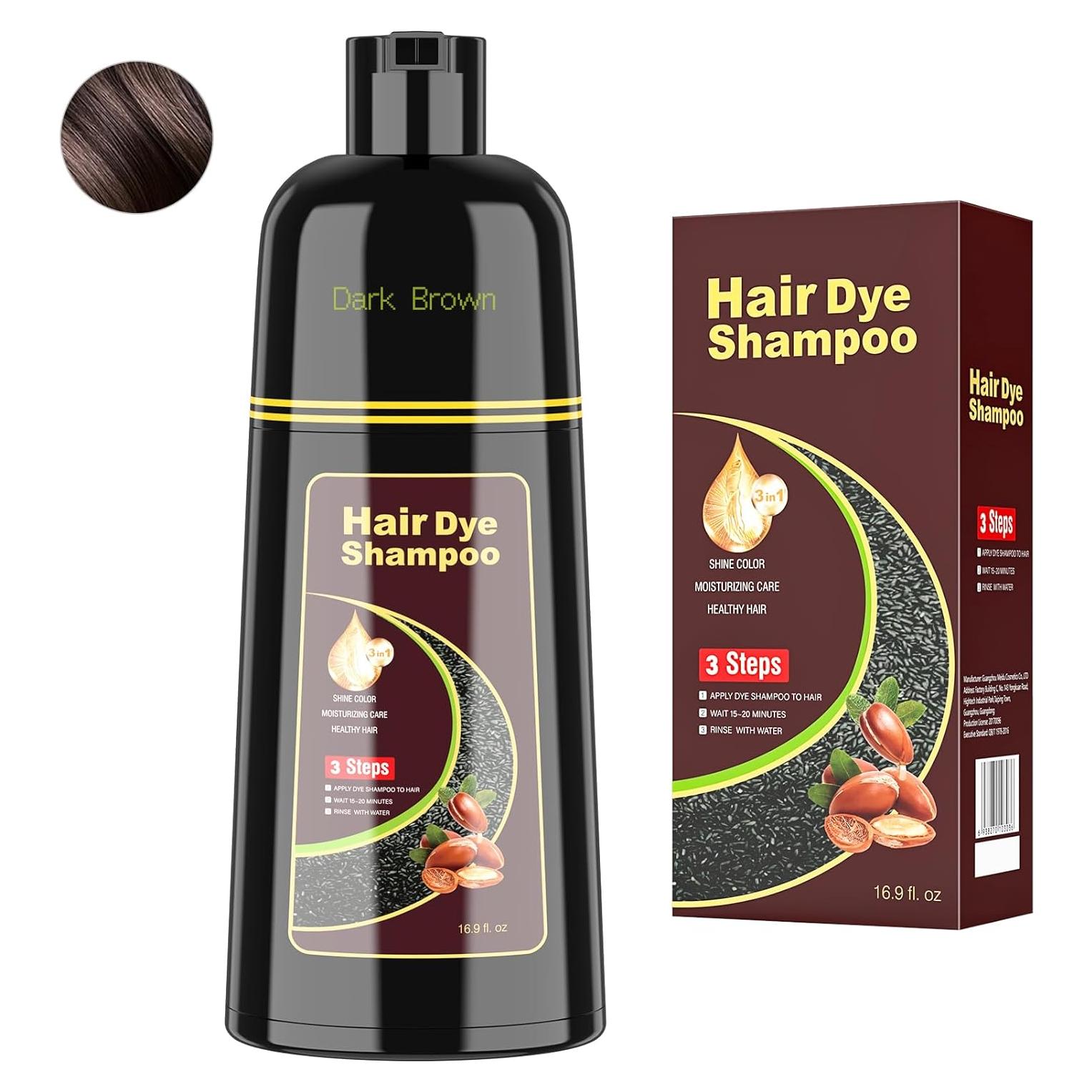 Champú para Teñir Cabello Castaño Oscuro BELEZALIB 478ml