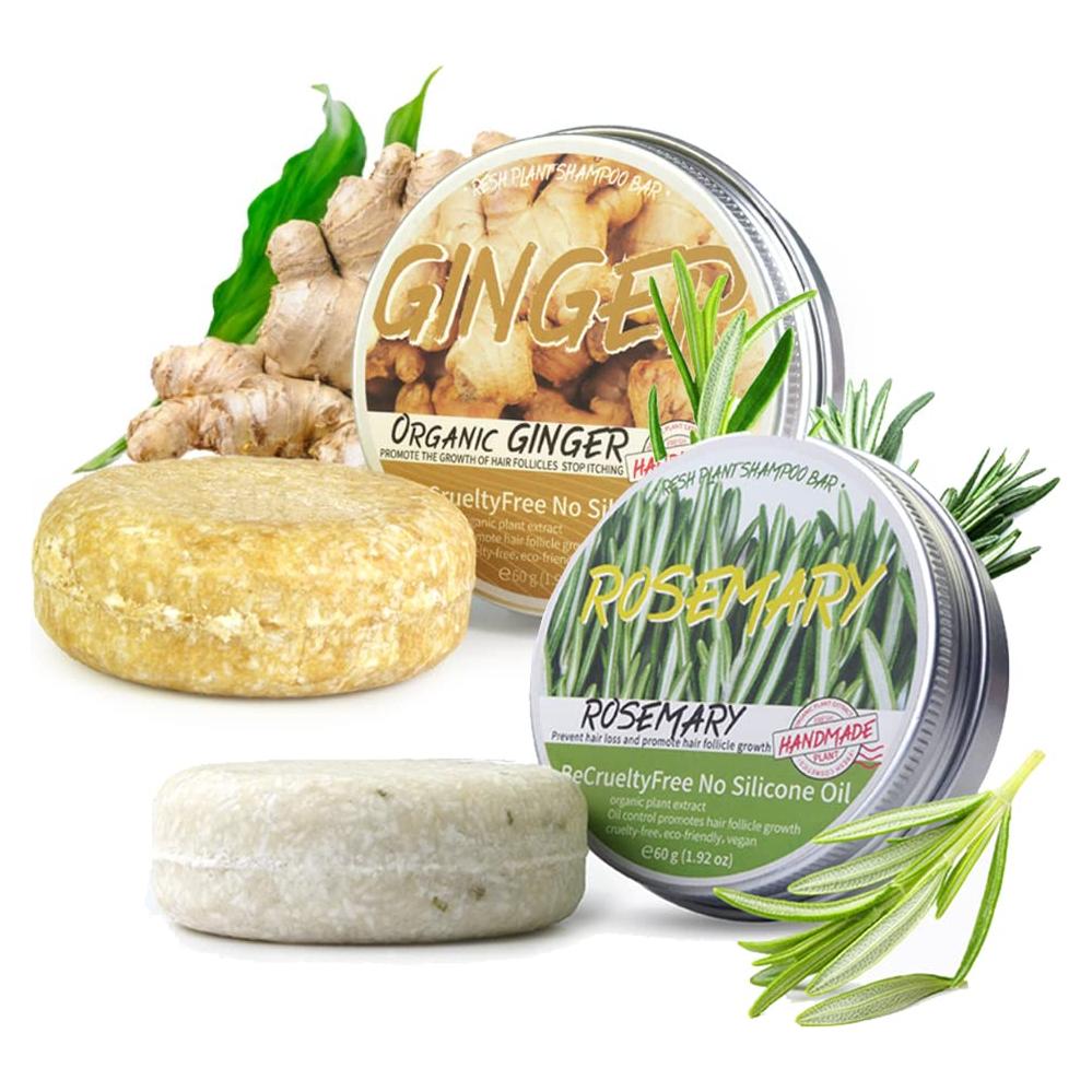 Champú Sólido Natural Hitiary Jengibre y Romero 149g