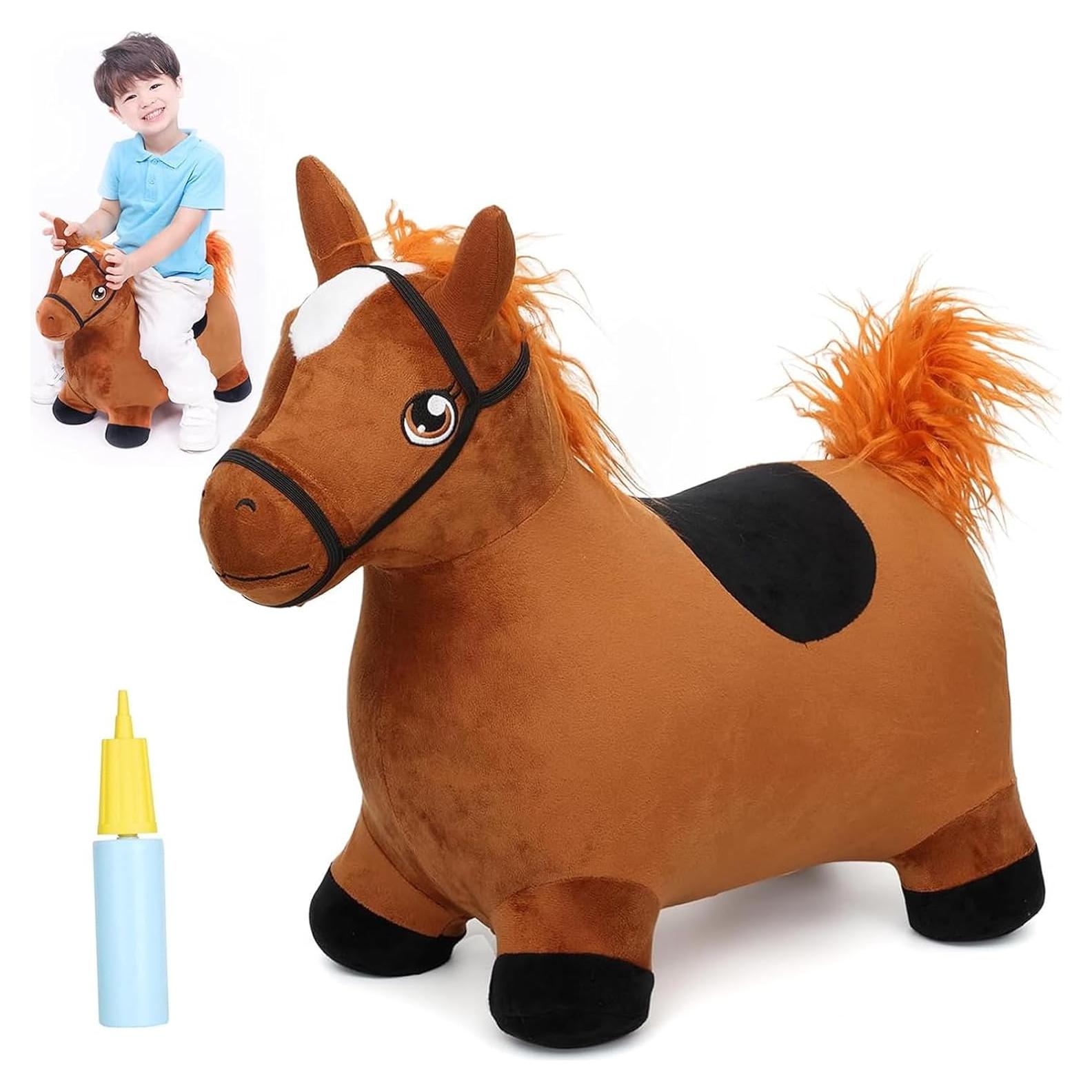 Caballo Saltarín INPANY Inflable para Niños 2 Años
