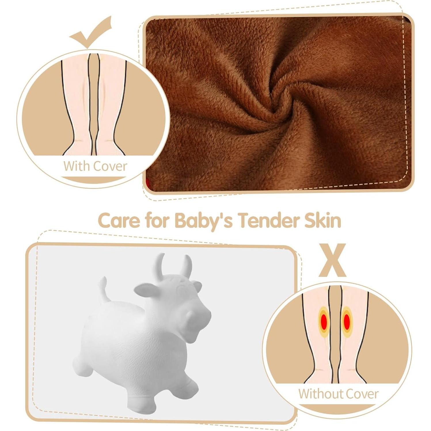 Caballo Saltarín INPANY Inflable para Niños 2 Años