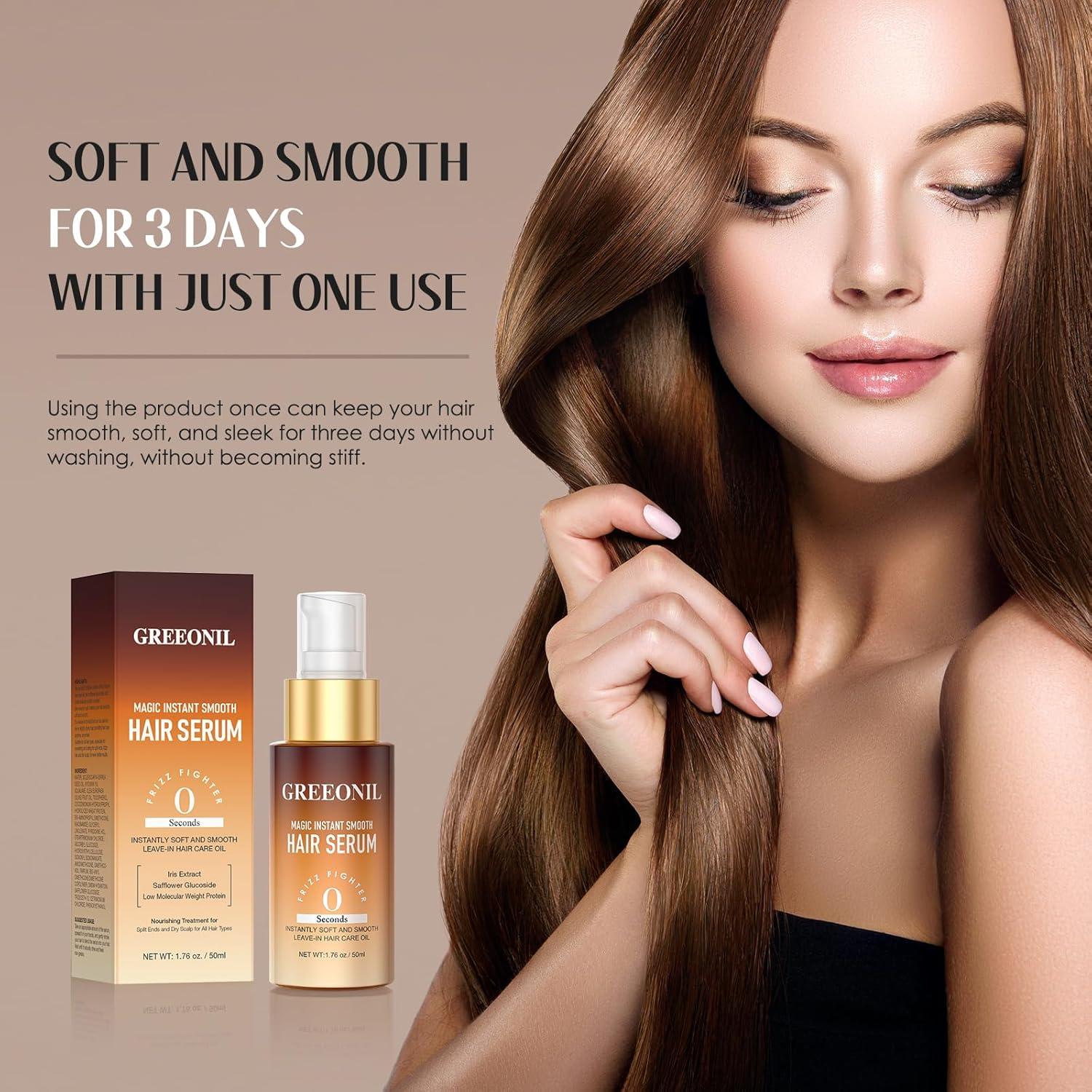 Suero para Cabello GREEONIL 52 ml Control Frizz Hidratante