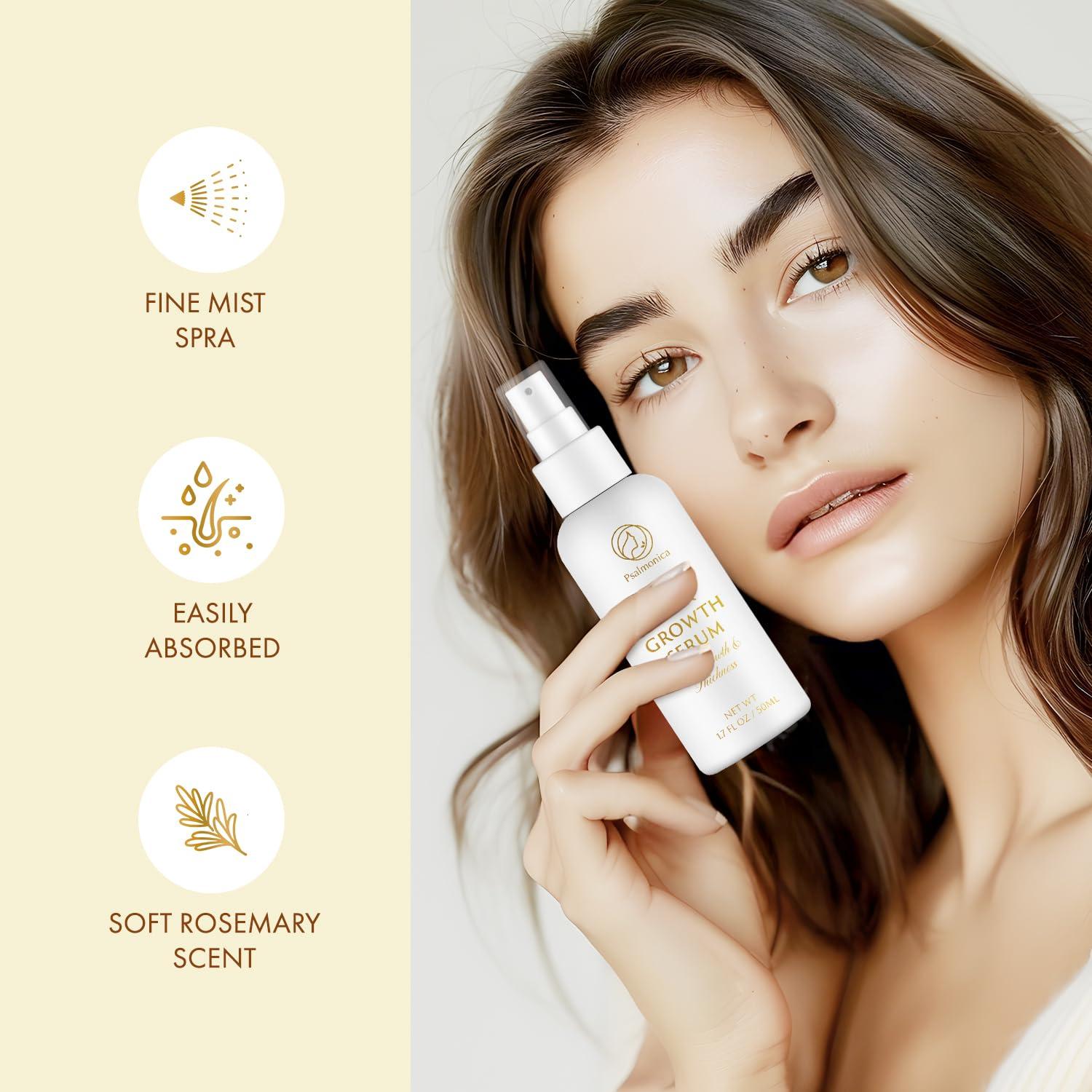 Suero Crecimiento Cabello Morgen Rosee 50 ML - Aceite Natural