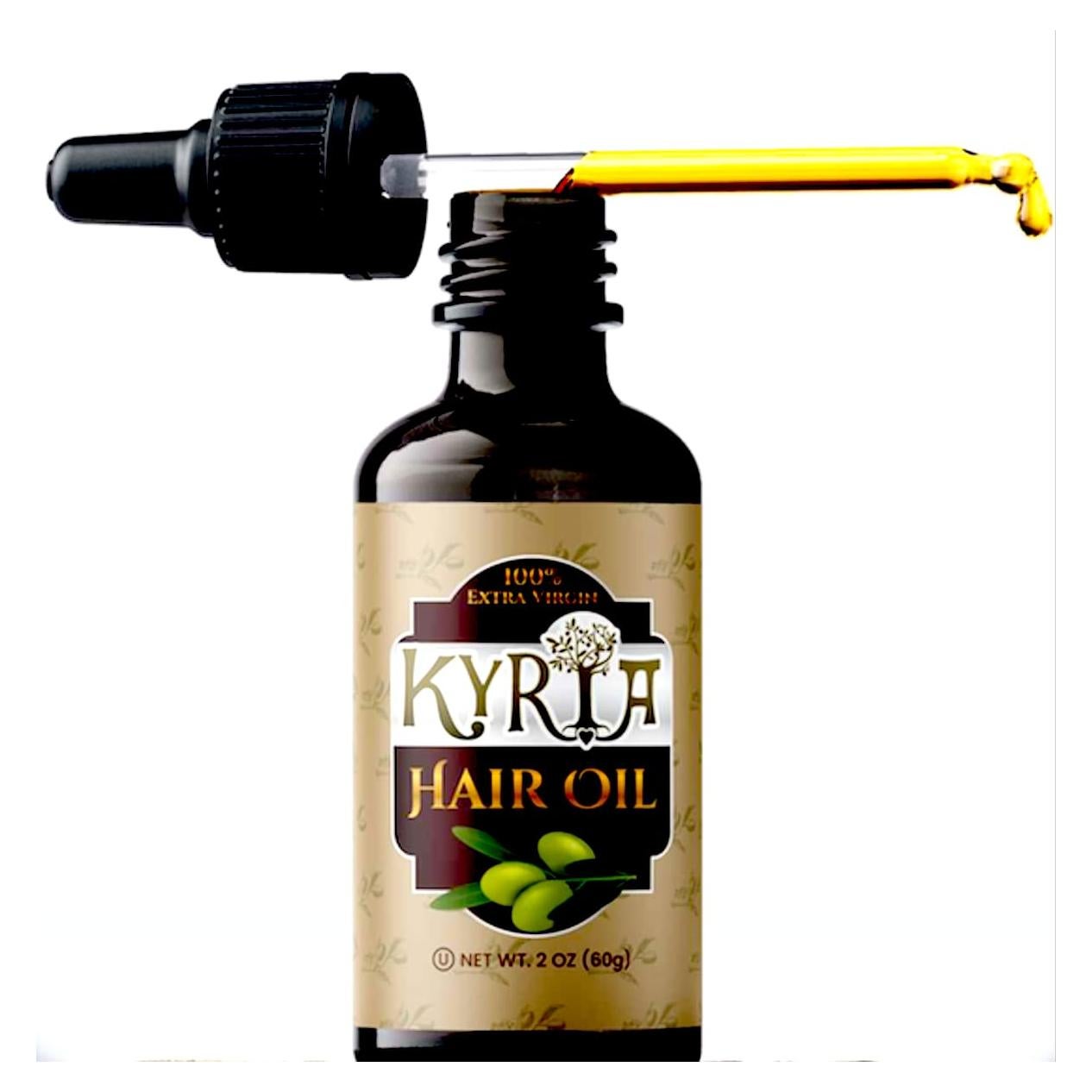 Aceite de Oliva Virgen Extra Kyria 59 ml - Crecimiento y Anti-Frizz