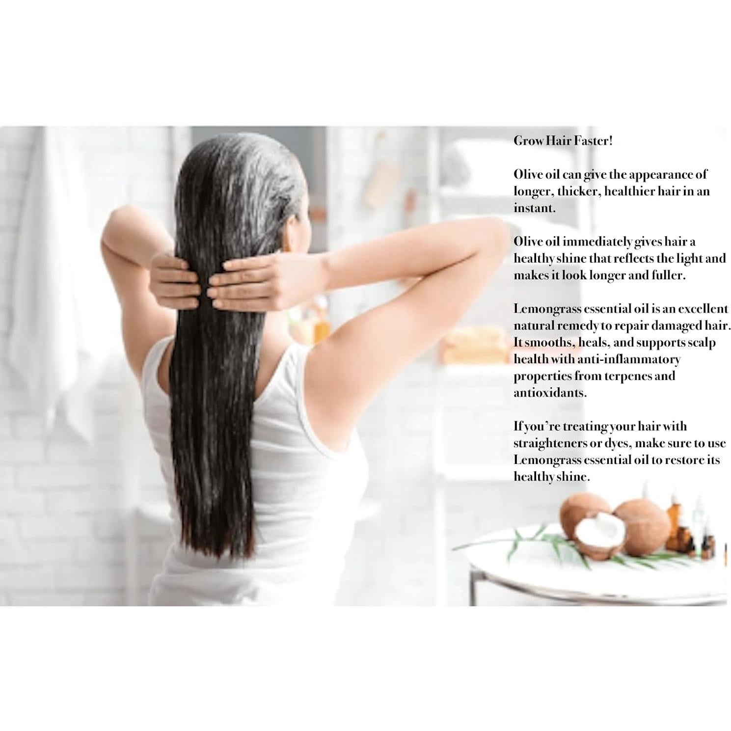 Aceite de Oliva Virgen Extra Kyria 59 ml - Crecimiento y Anti-Frizz