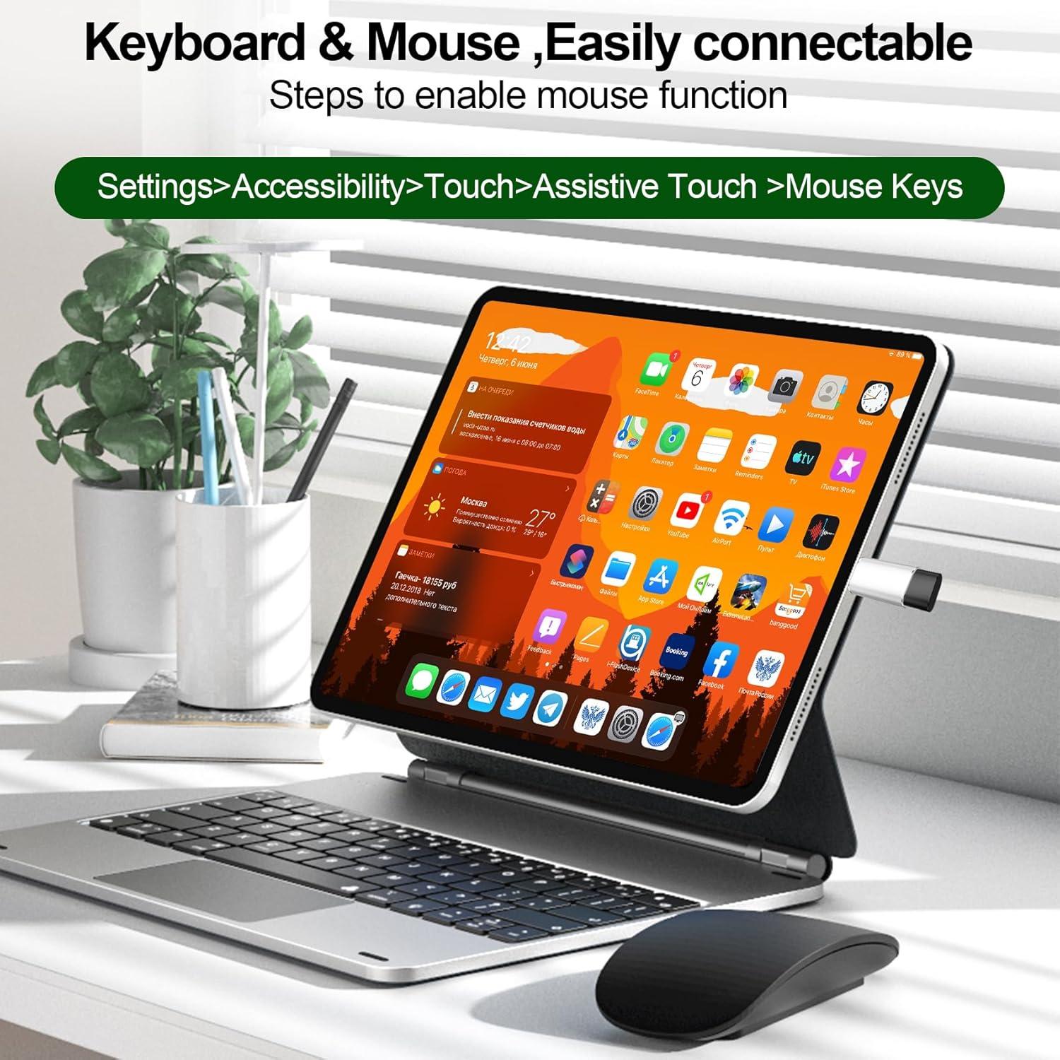 Adaptador USB C a Lightning xiwxi para iPhone 14/13/12, Audio OTG