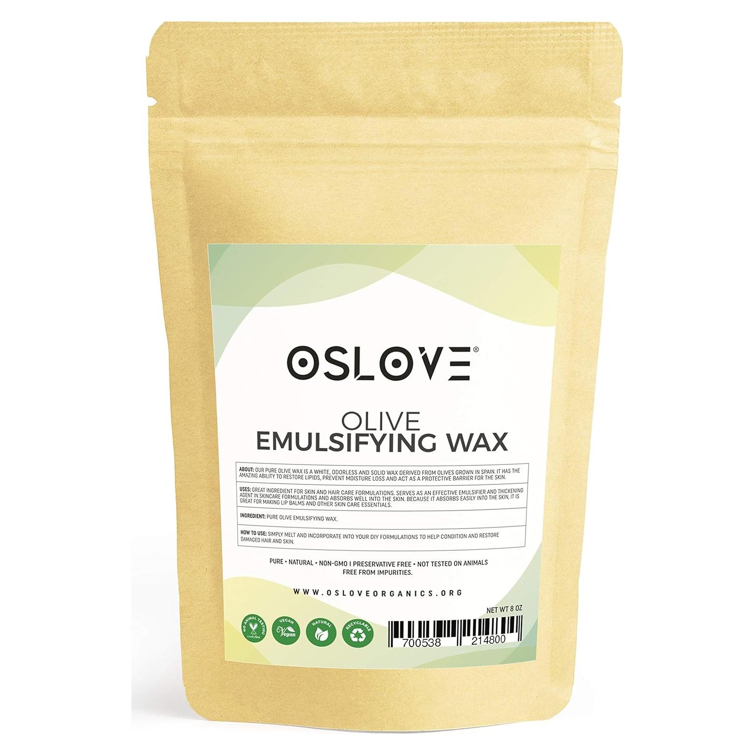 Cera Emulsionante de Aceite de Oliva Pura Oslove 226g