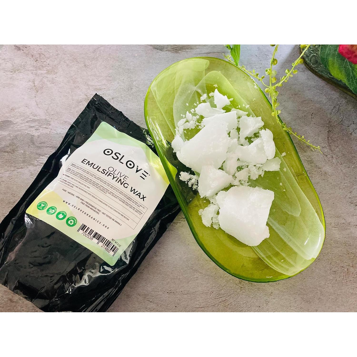 Cera Emulsionante de Aceite de Oliva Pura Oslove 226g