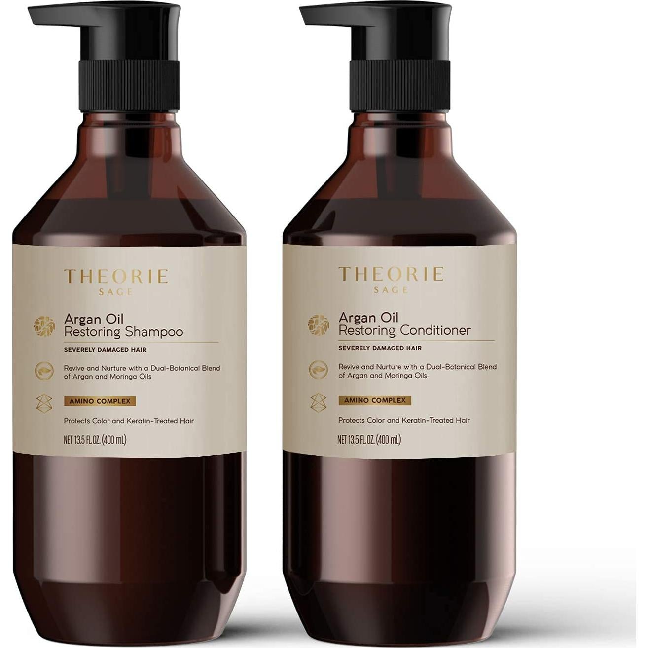 Acondicionador Aceite de Argán Theorie 400 ml - Cabello Normal a Dañado