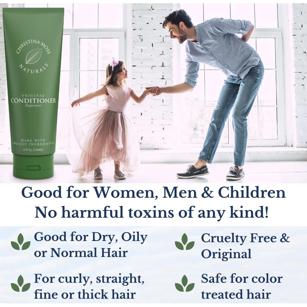 Acondicionador Orgánico Christina Moss 209g Sin Silicona ni Parabenos
