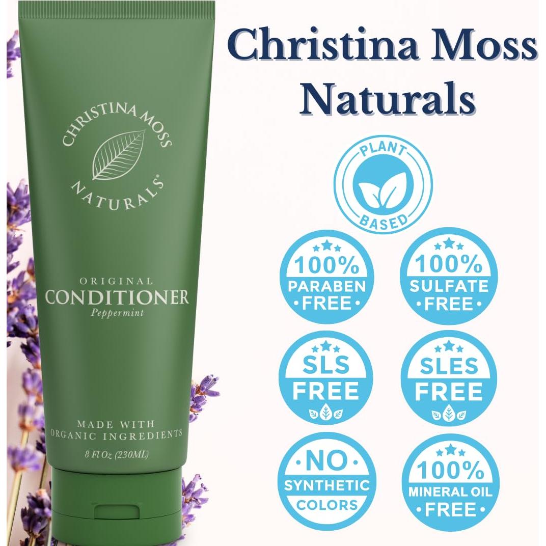 Acondicionador Orgánico Christina Moss 209g Sin Silicona ni Parabenos