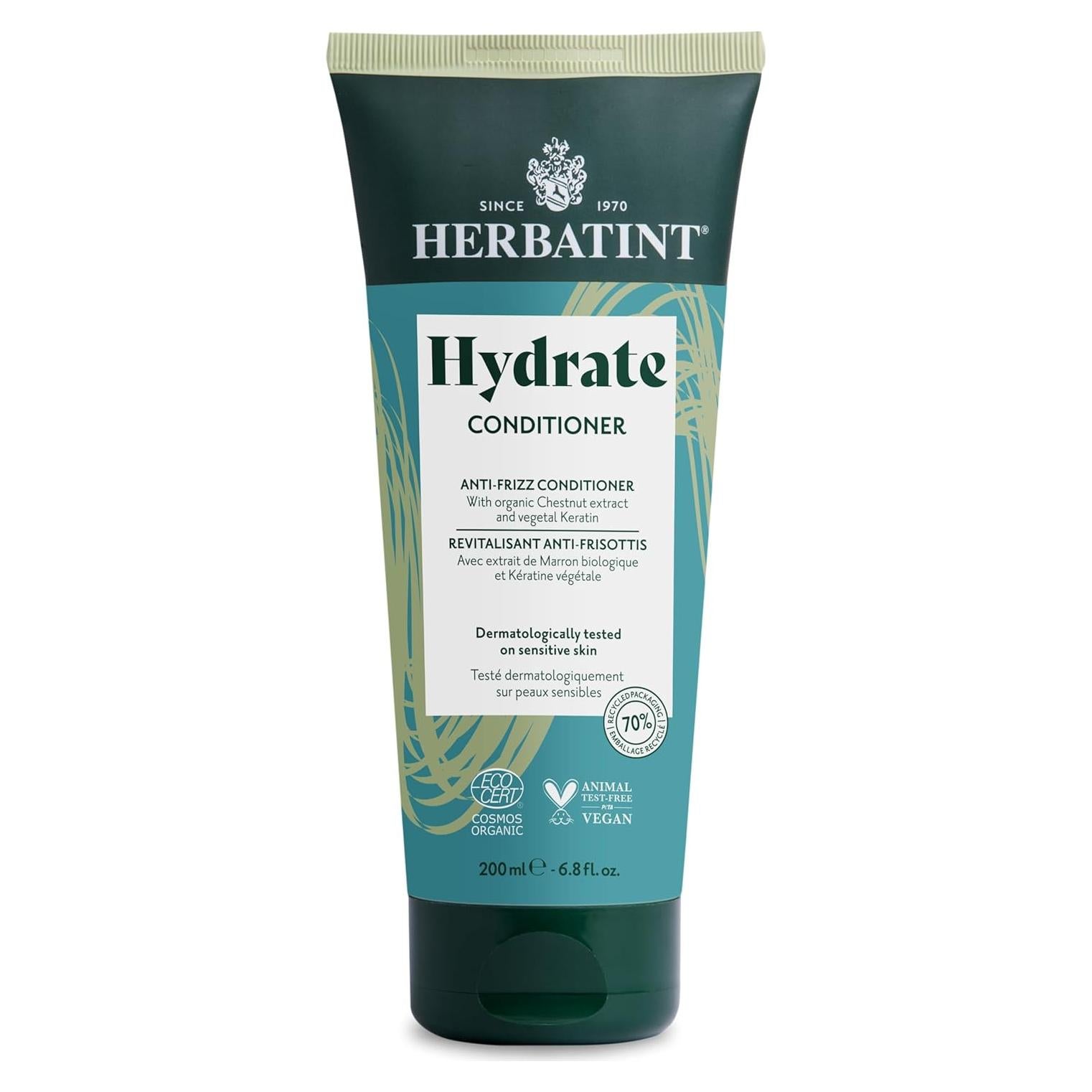 Acondicionador Hidratante Herbatint 198.5 ml - Sin Sulfatos y Parabenos