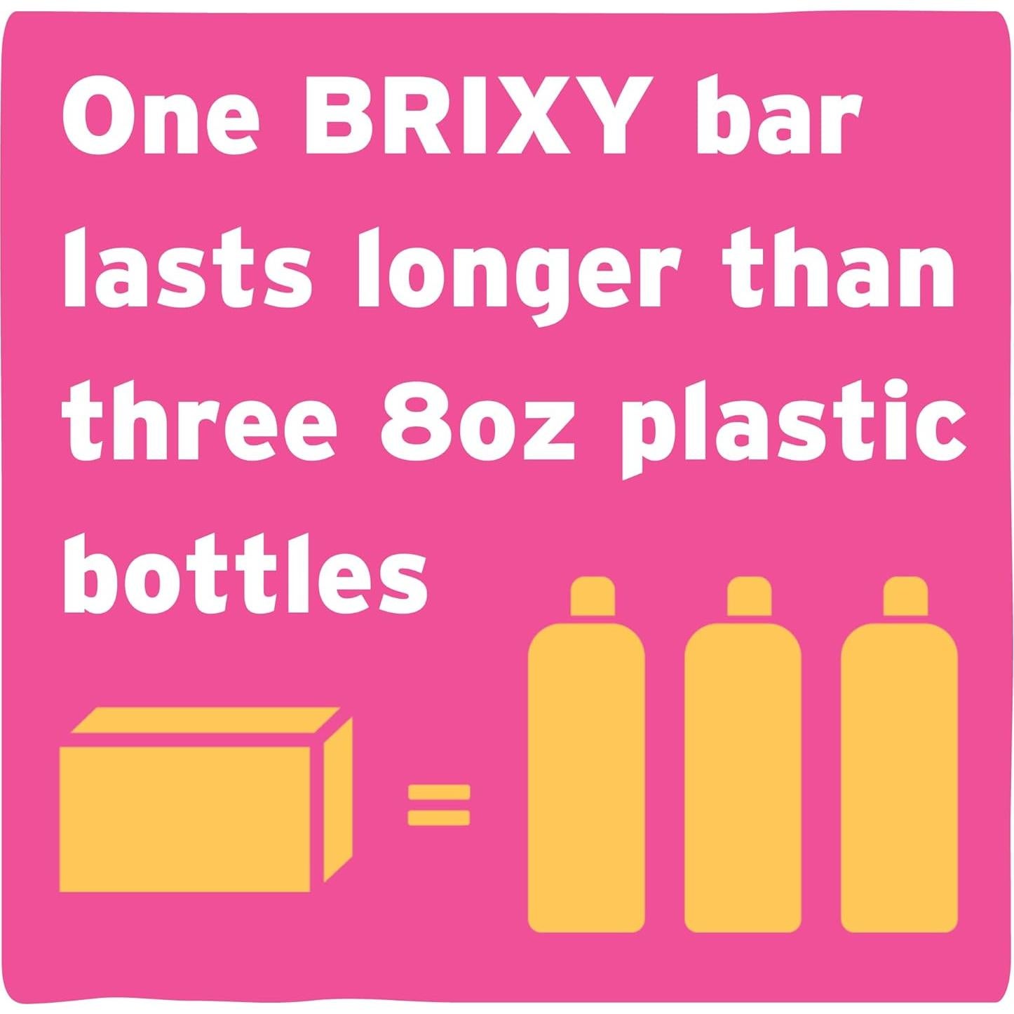 BRIXY Juego de Champú y Acondicionador Vegano 340g