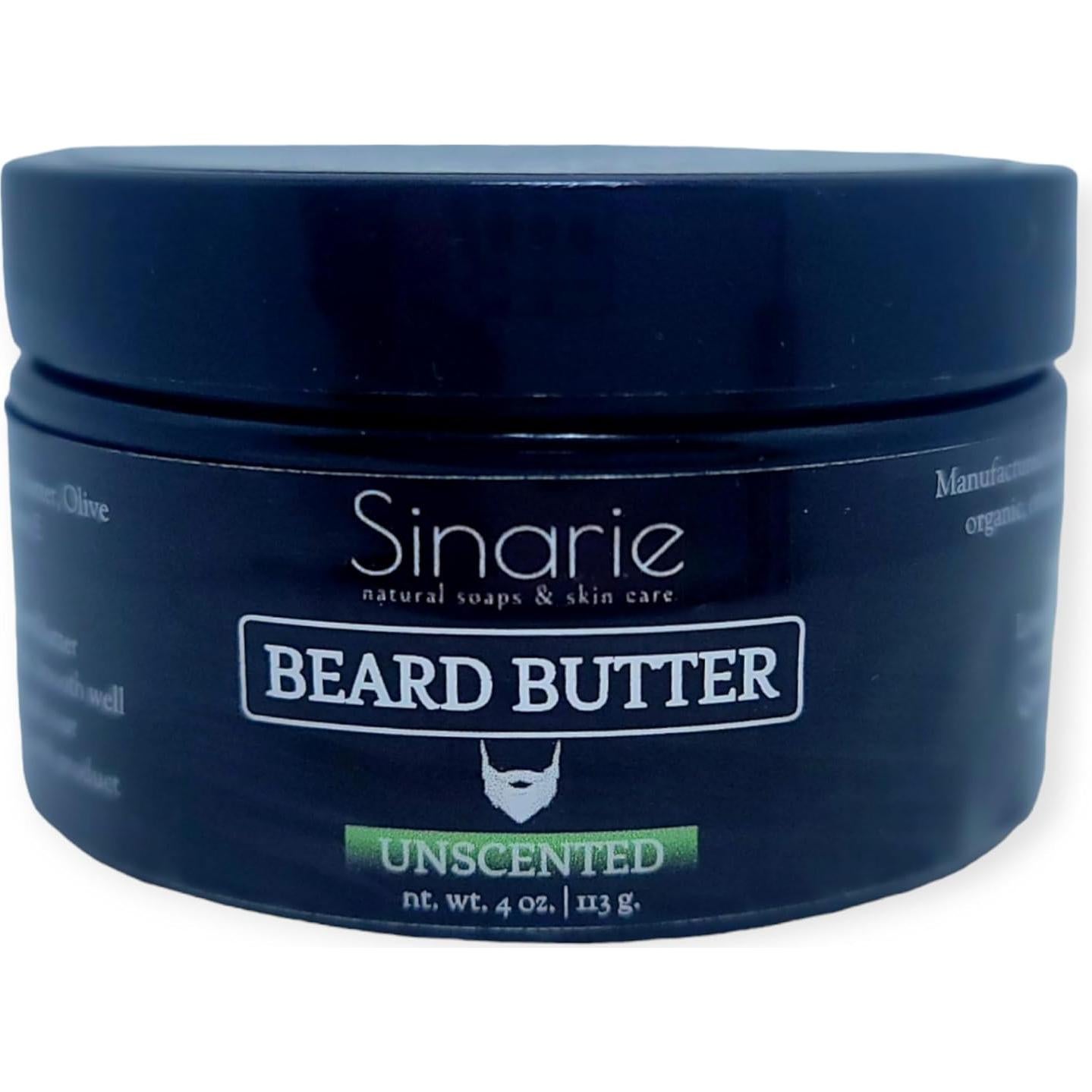 Mantequilla de Barba Batida Sinarie 113 g - Hidratante y Acondicionador