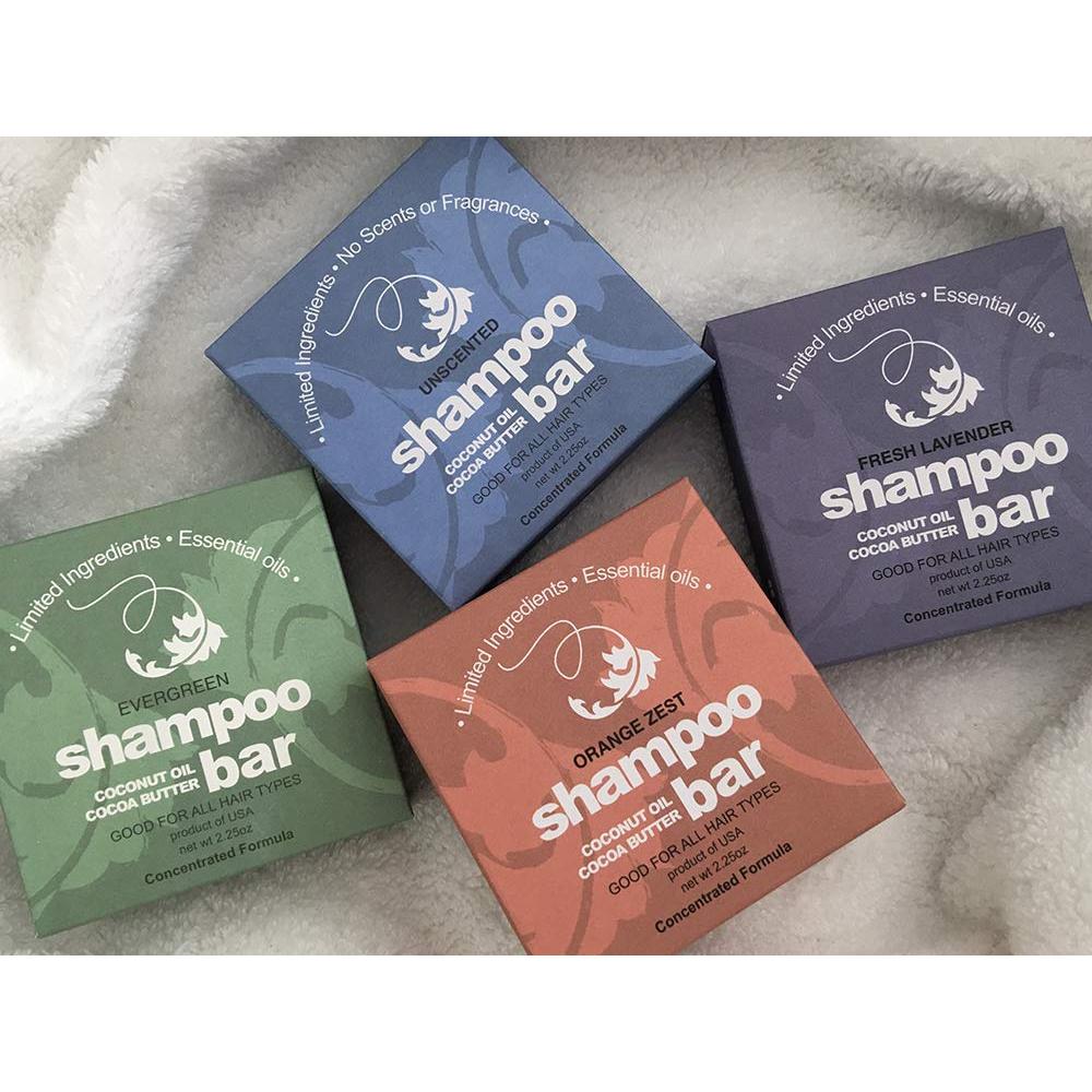 Barras de Acondicionador Sólido Spiraleaf x2 Sin Fragancia - Nutre Todos los Tipos de Cabello