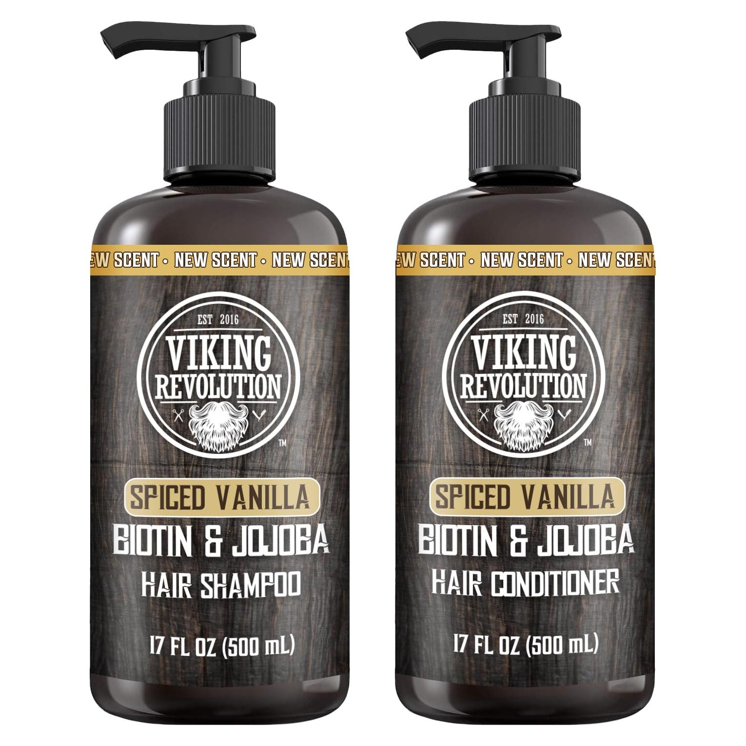 Champú y Acondicionador Viking Revolution Vainilla Especiada 482.8 ml