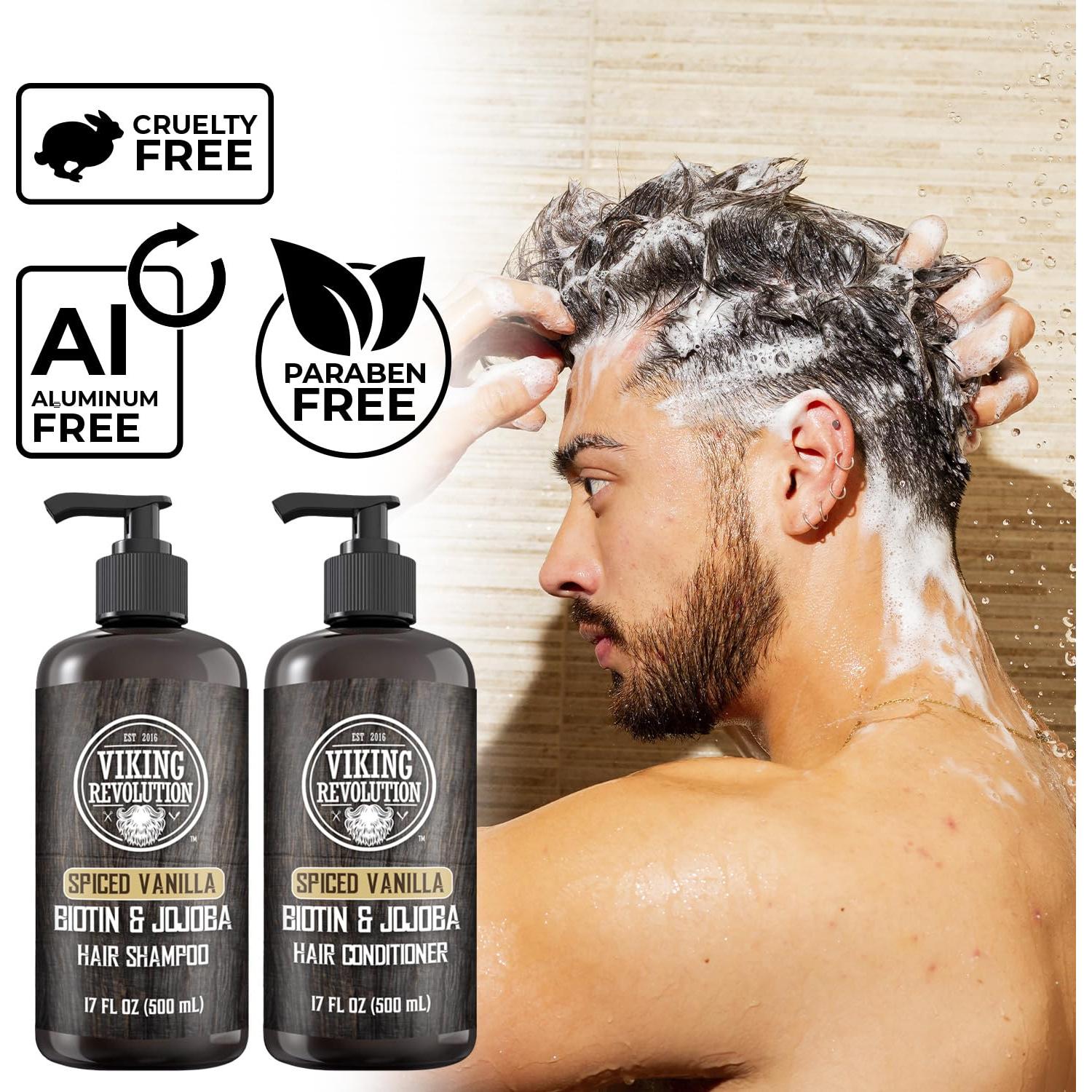 Champú y Acondicionador Viking Revolution Vainilla Especiada 482.8 ml