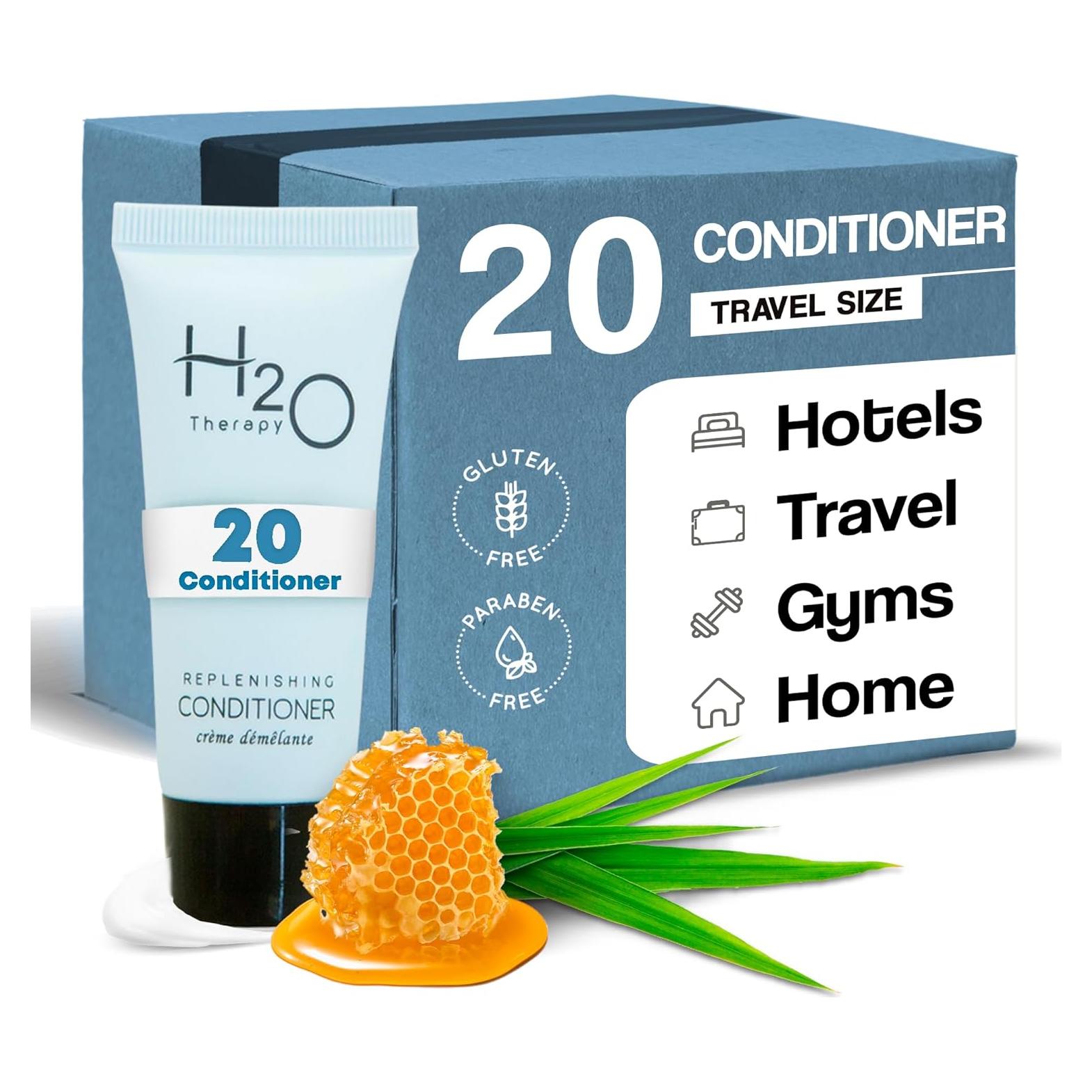 Acondicionador H2O Therapy 24g - Kit de Viaje 20 Piezas