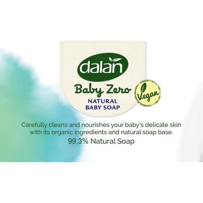 Jabón Natural para Bebés Dalan Baby Zero 90g - 6 Paquetes