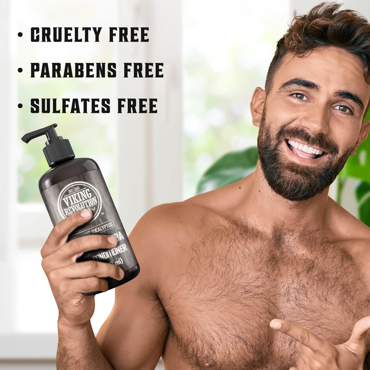 Acondicionador para hombres Viking Revolution 482g Eucalipto y Menta