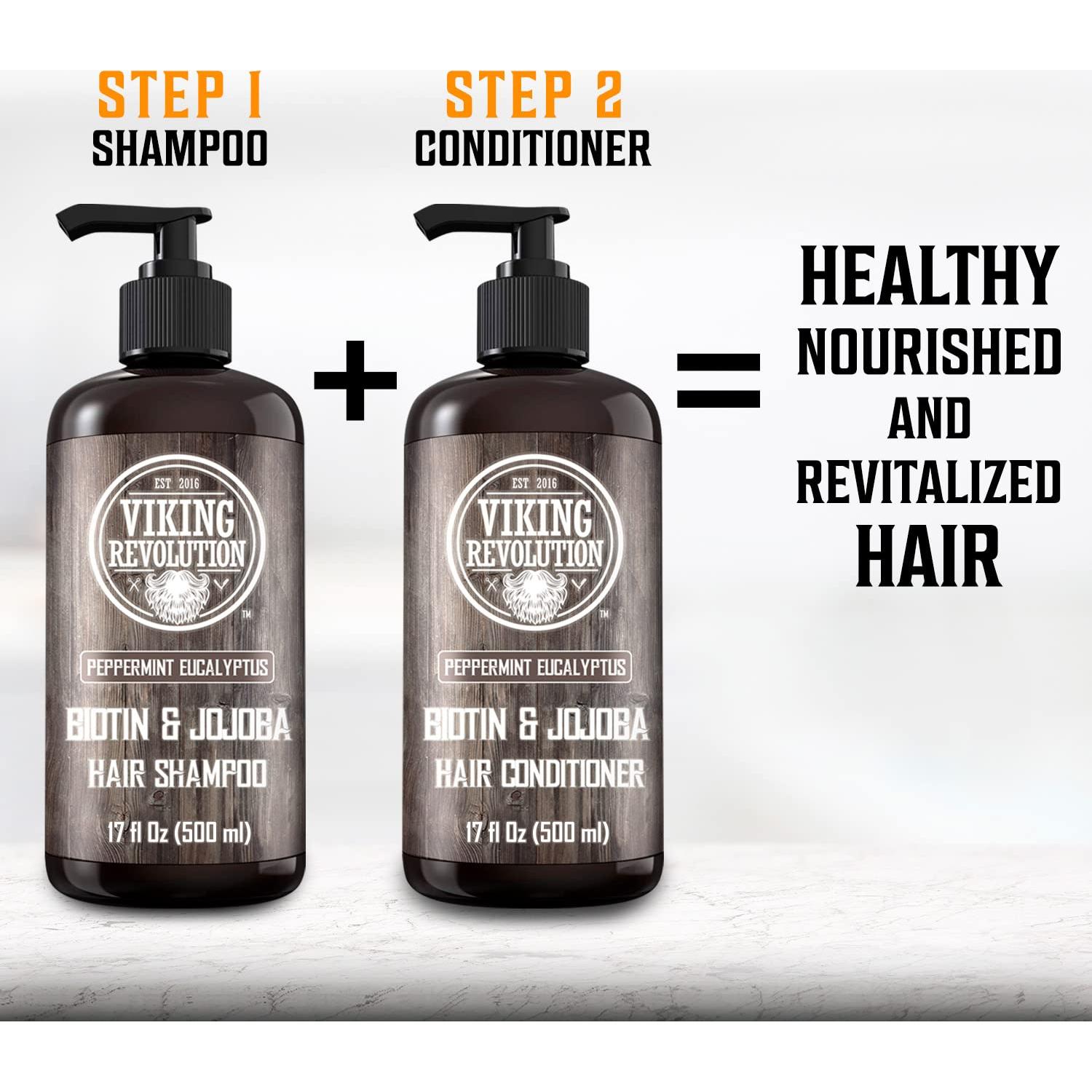 Acondicionador para hombres Viking Revolution 482g Eucalipto y Menta